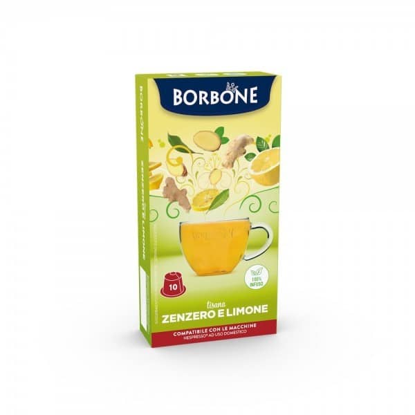 Borbone Tisana Zenzero e Limone Capsule | Nespresso