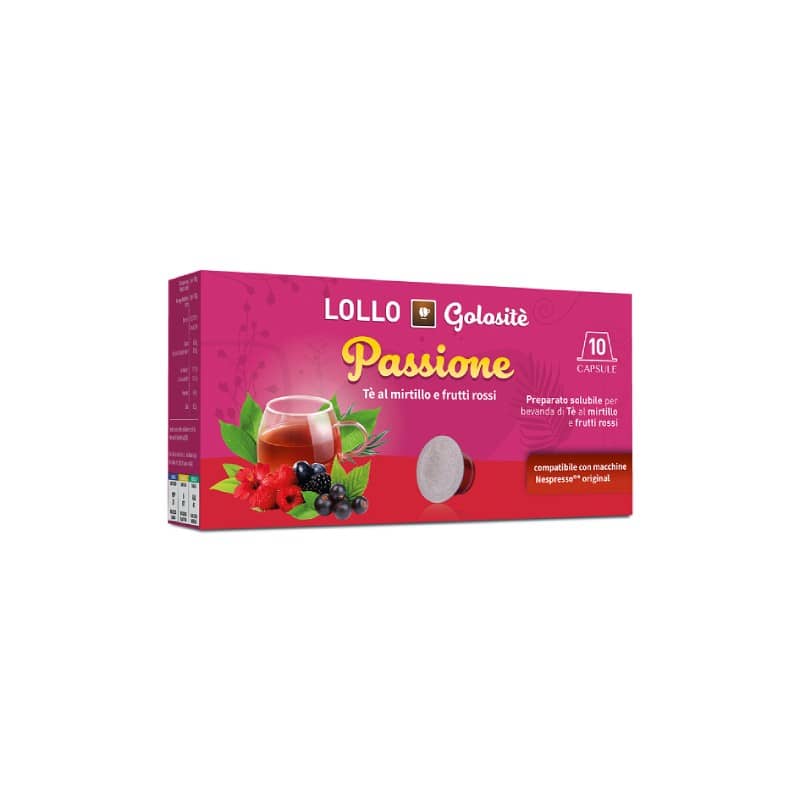 Lollo Tè Mirtilli e Frutti Rossi Capsule | Nespresso