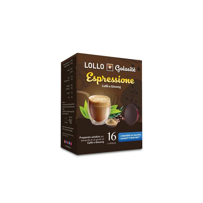 Lollo Caffè al Ginseng Capsule | A Modo Mio