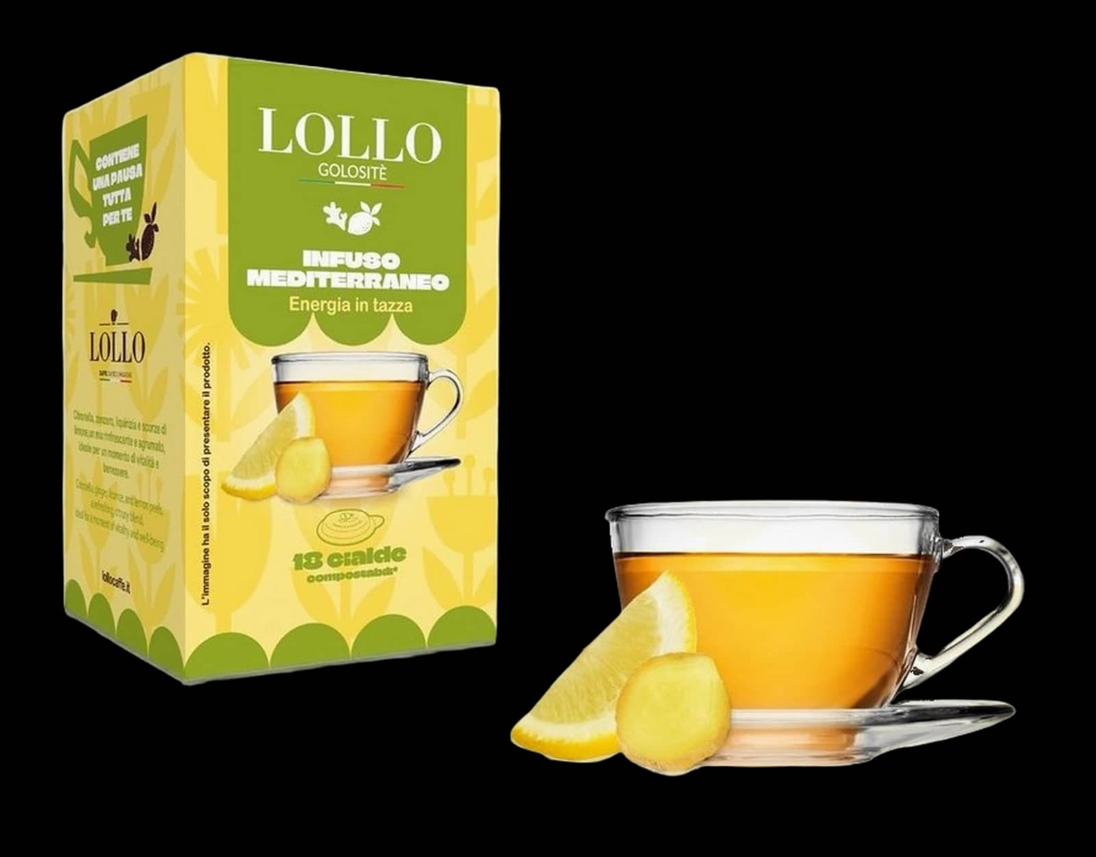 Lollo Infuso Mediterraneo Cialde | ESE 44mm
