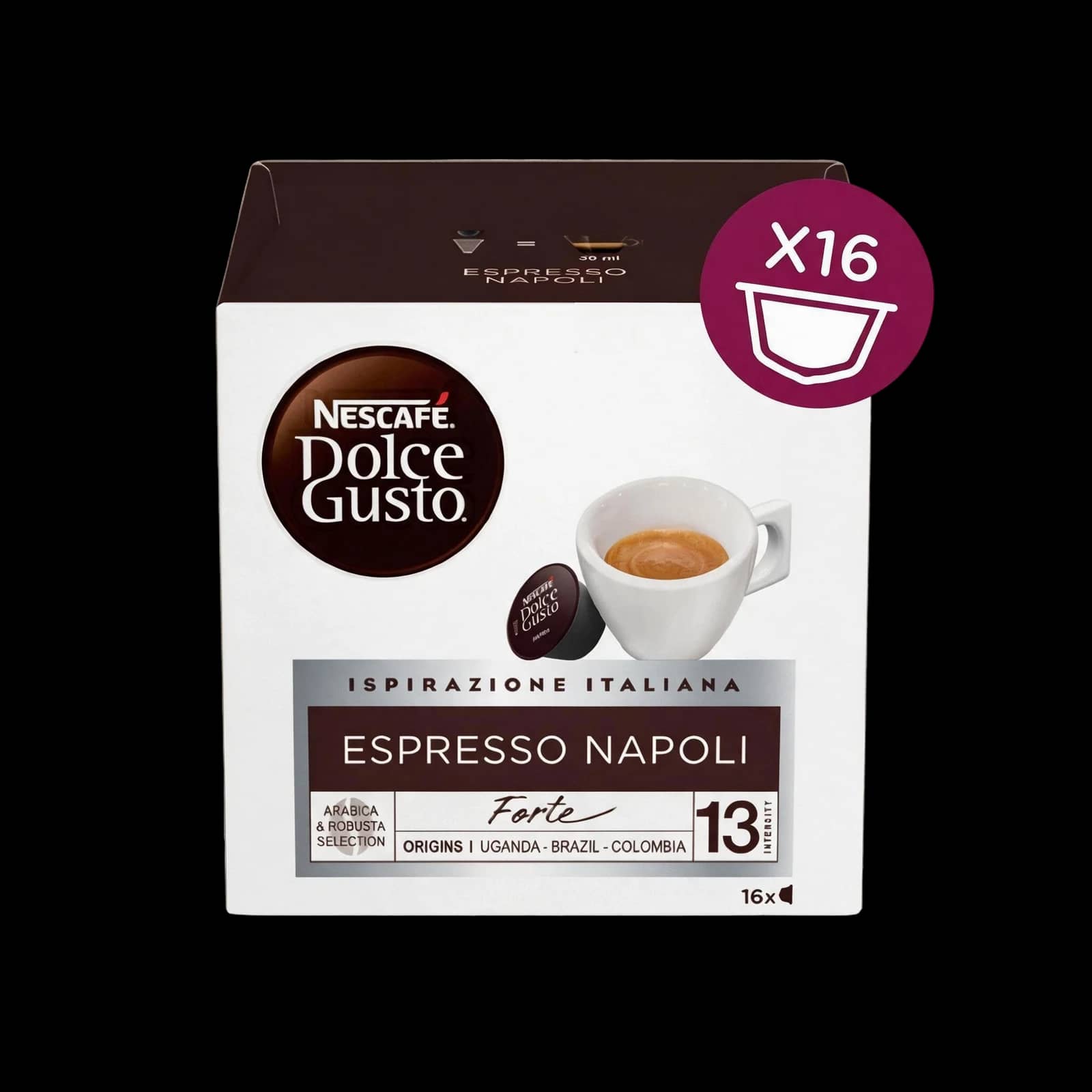 Nescafé Espresso Napoli Capsule | Dolce Gusto