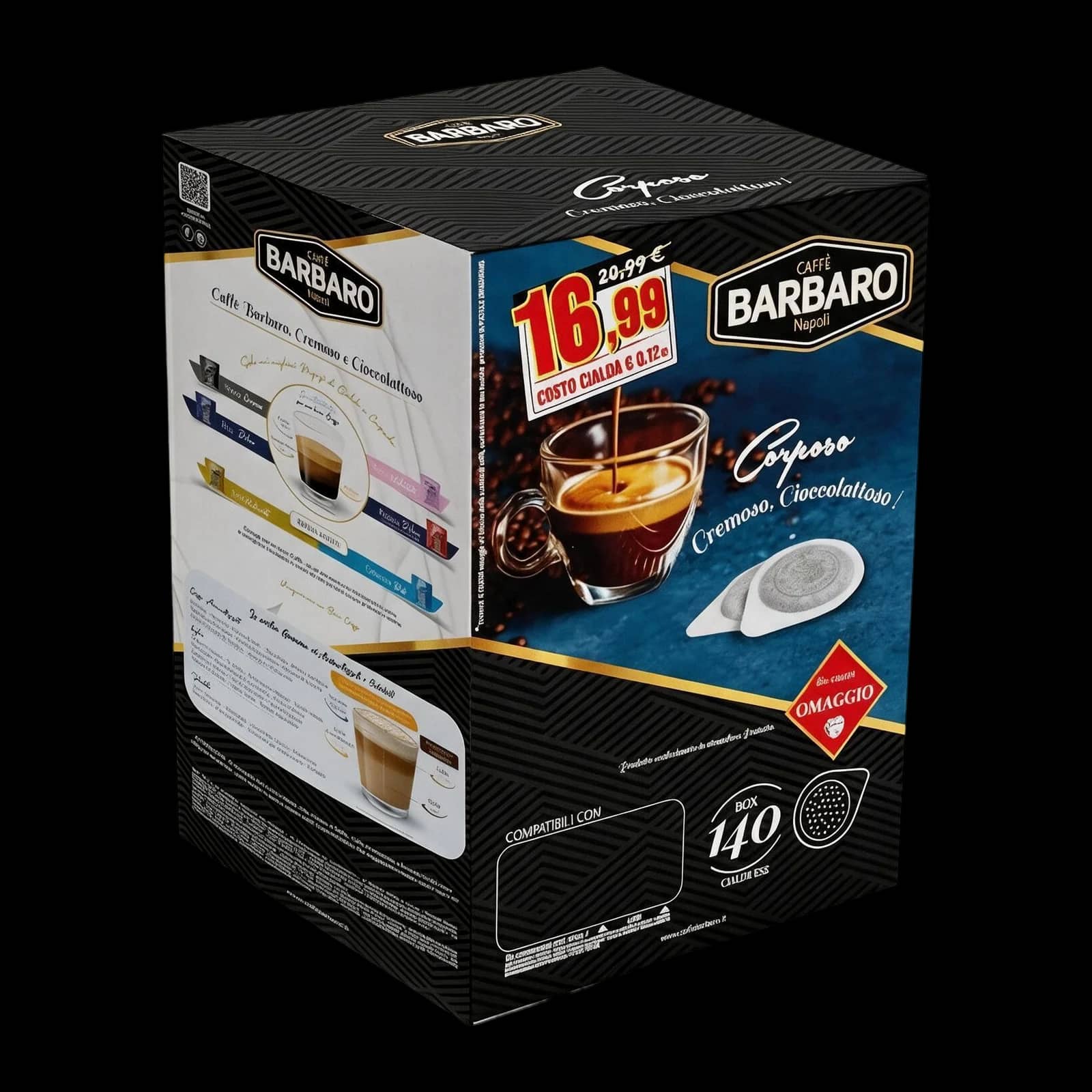 Barbaro Nera Pods | ESE 44mm