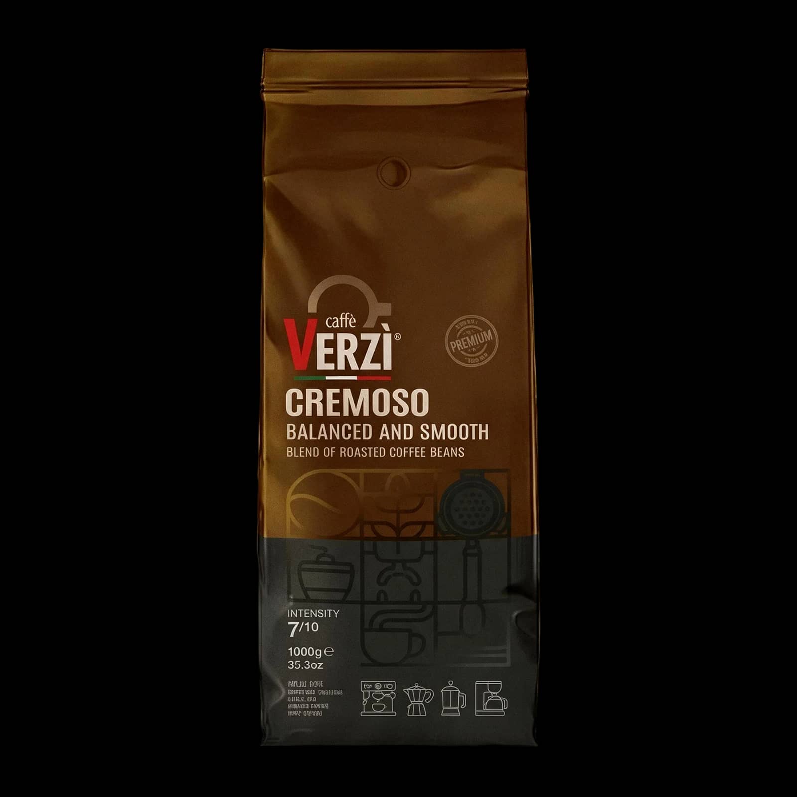 Verzì Cremoso Ground Coffee