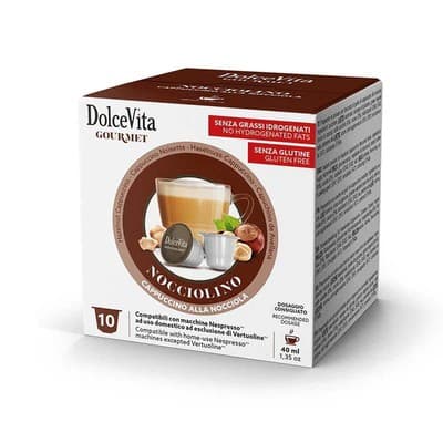 Dolce Vita Nocciolino 10 Capsules | Nespresso