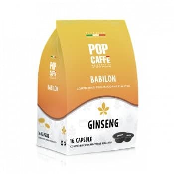 Pop Caffè Ginseng Coffee 16 Capsules | Bialetti