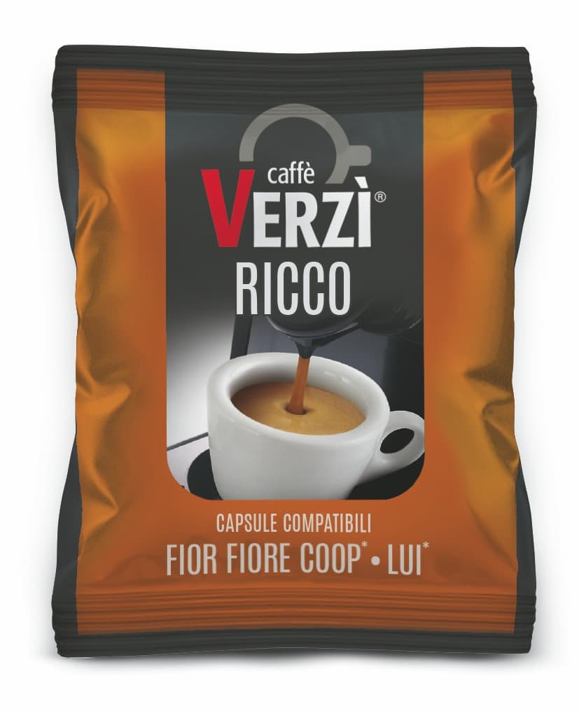 Verzì Ricco 100 Kapseln | Coop e Aroma Vero