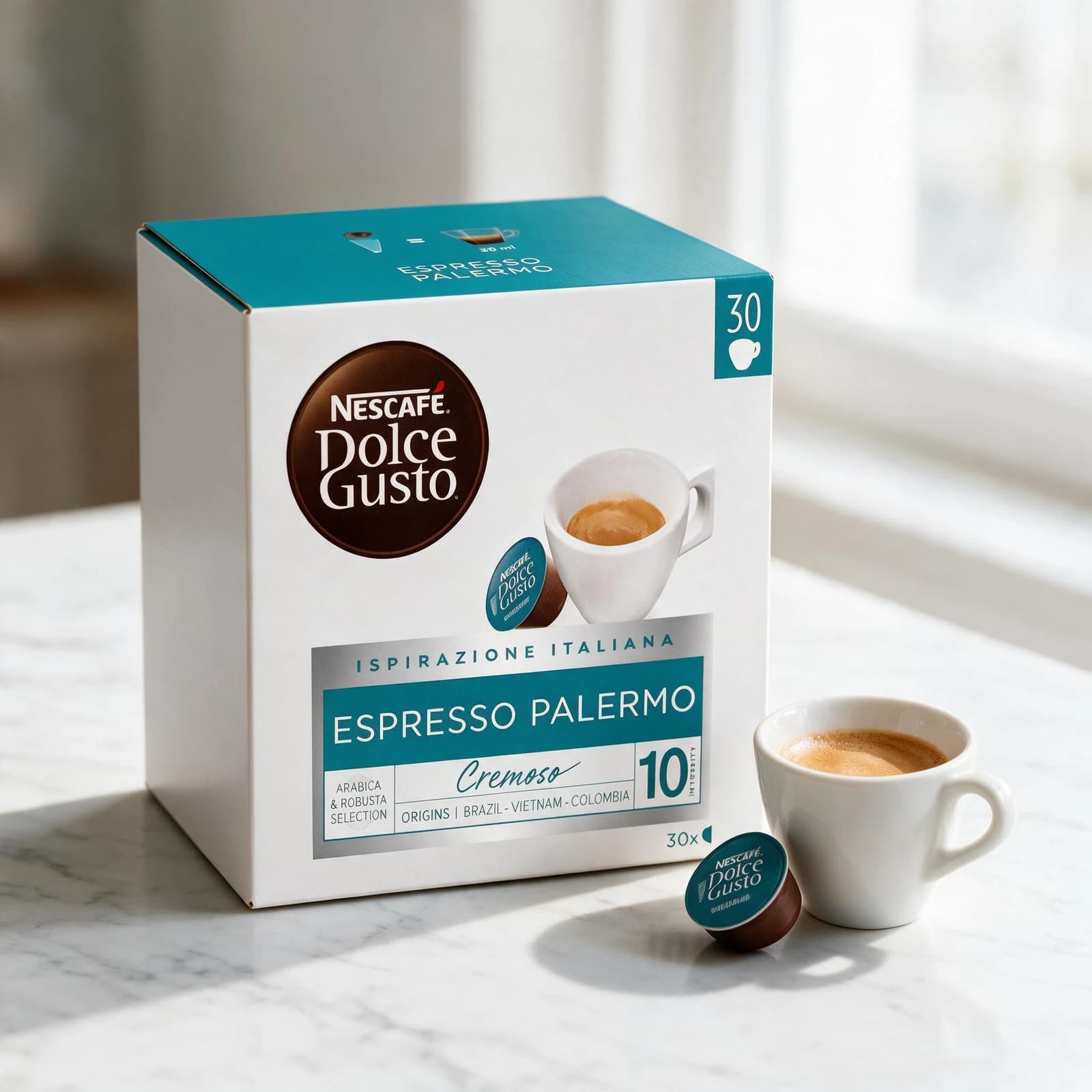 Nestlè Nescafé Espresso Palermo 30 Capsules | Dolce Gusto, image 2