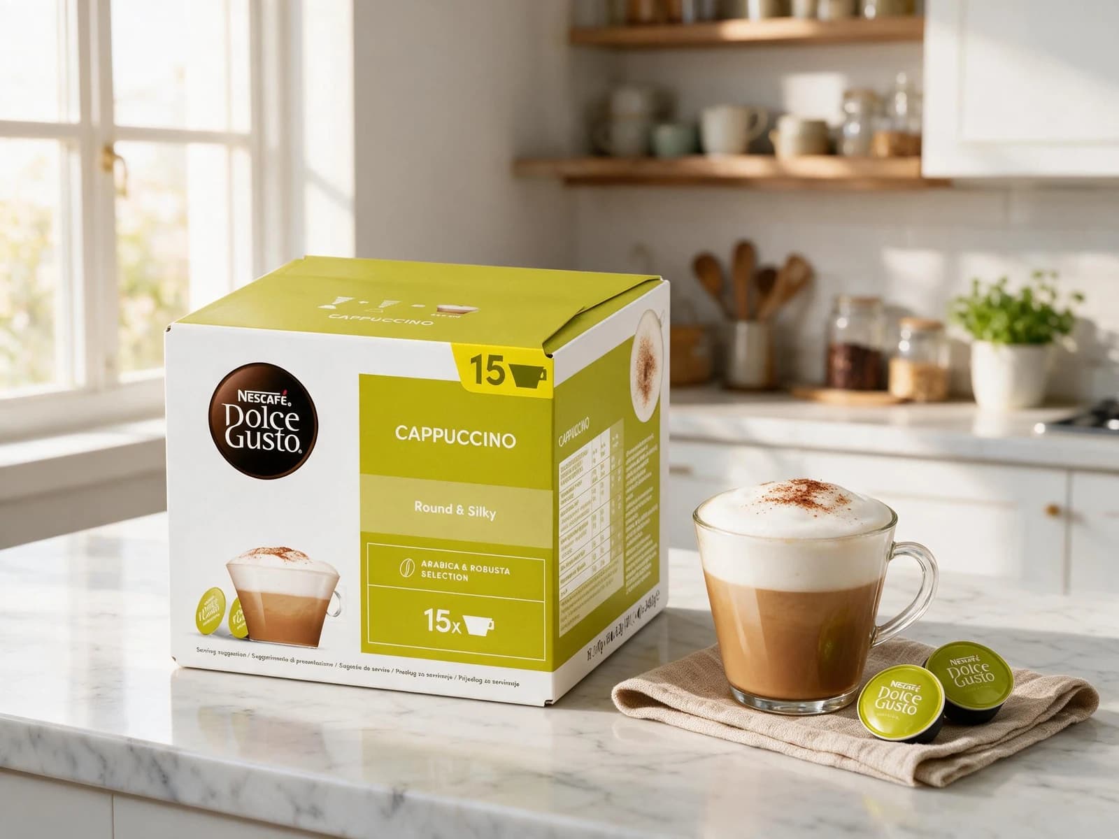 Nestlè Nescafé Cappuccino 30 Capsules | Dolce Gusto, image 2