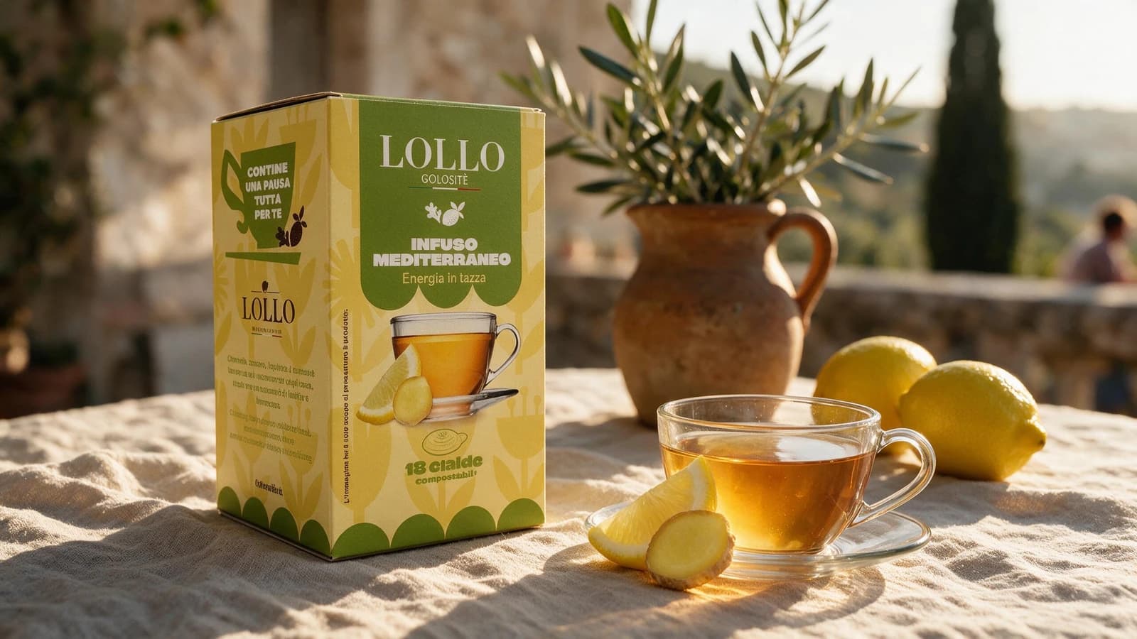 Lollo Infuso Mediterraneo Cialde | ESE 44mm, immagine 2