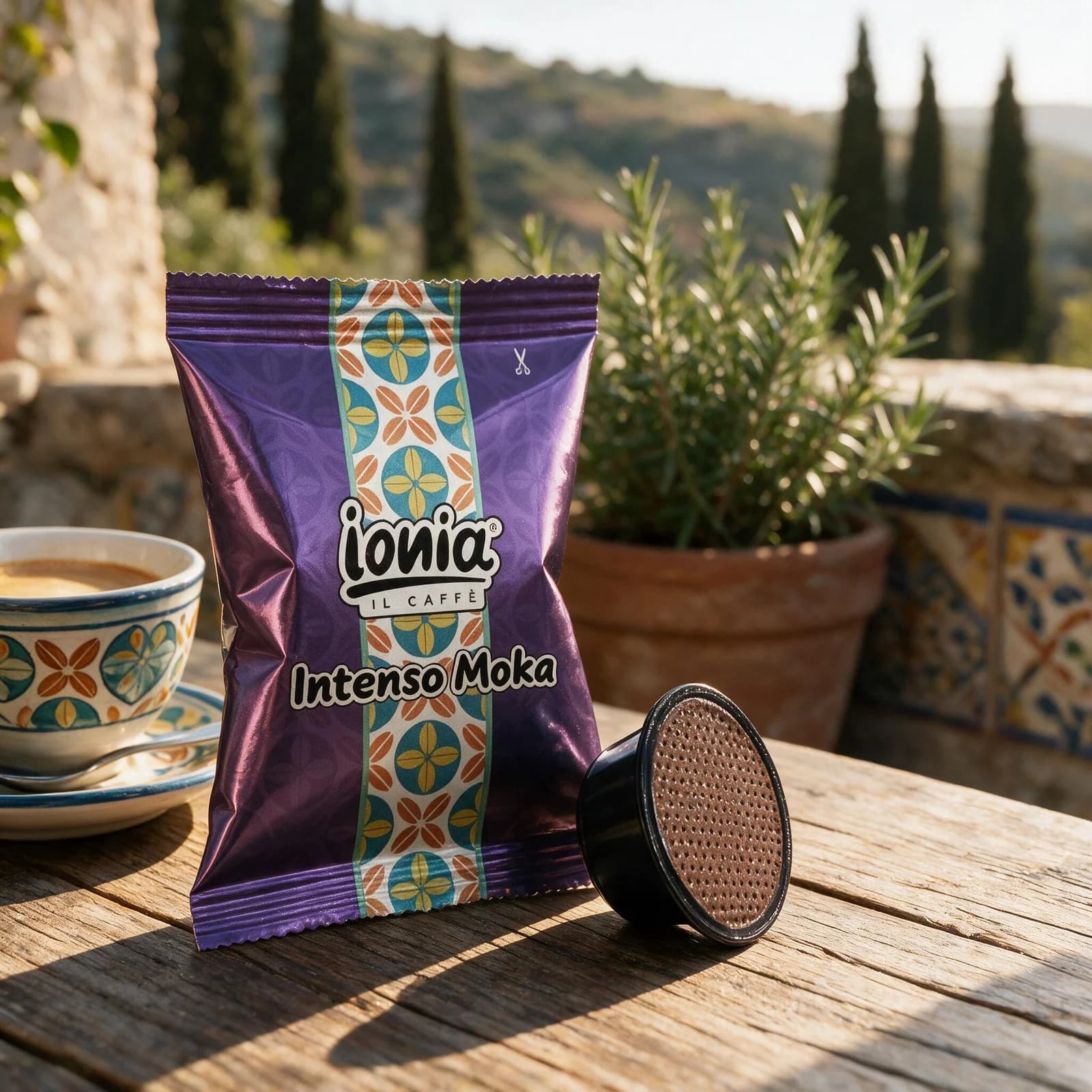 Ionia Caffè Intenso Capsule | A Modo Mio, immagine 2