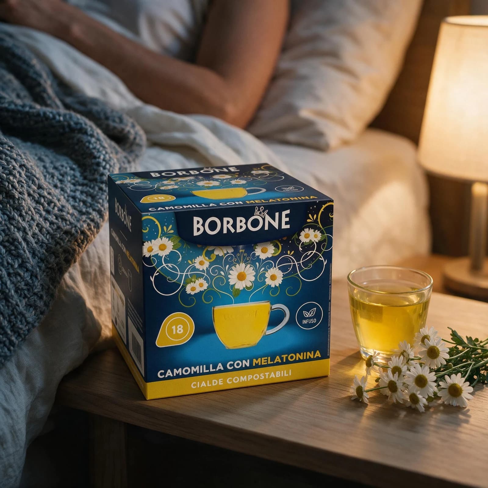 Borbone Camomilla e Melatonina Cialde | ESE 44mm, immagine 2