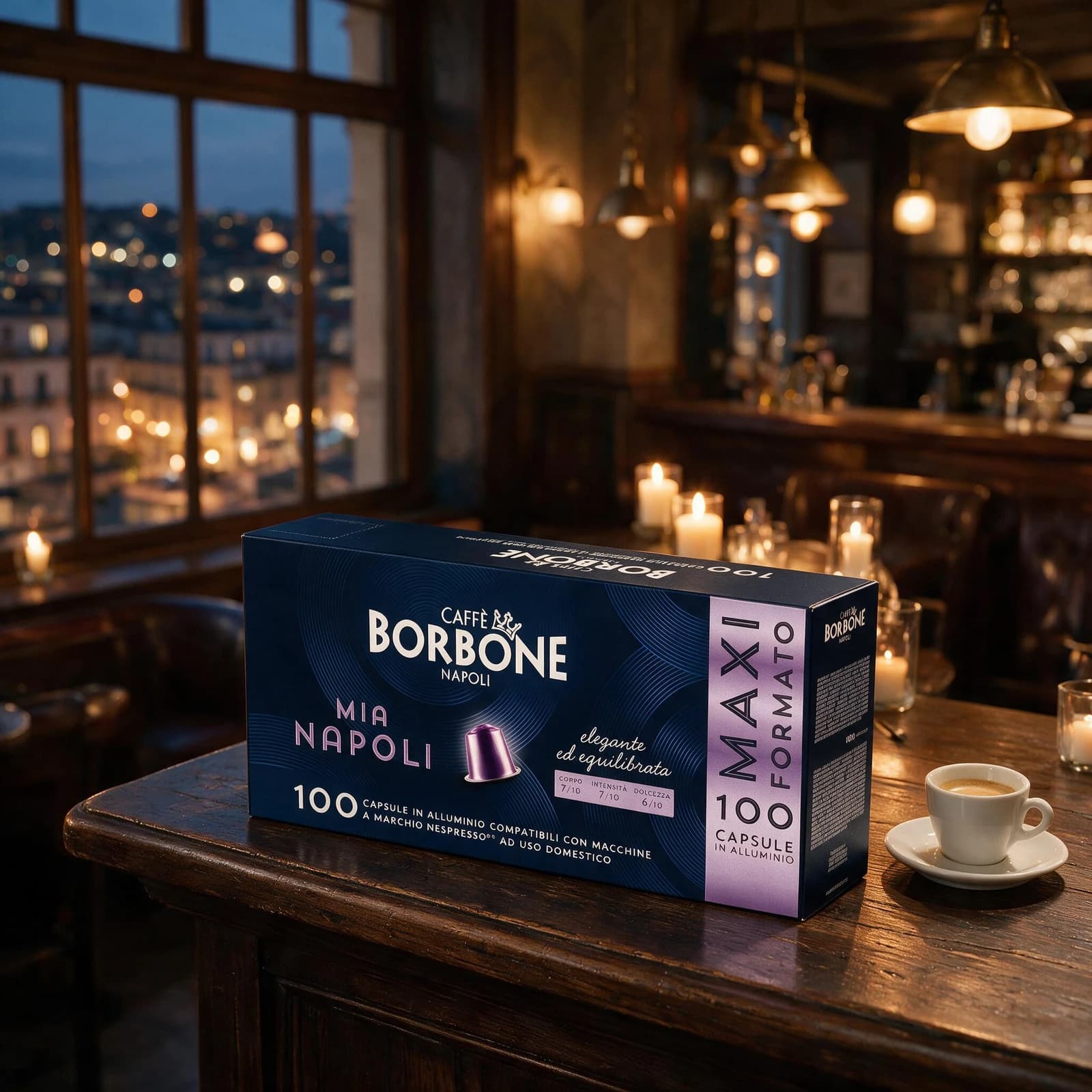 Borbone Mia Napoli Alluminio 100 Capsules | Nespresso, image 2