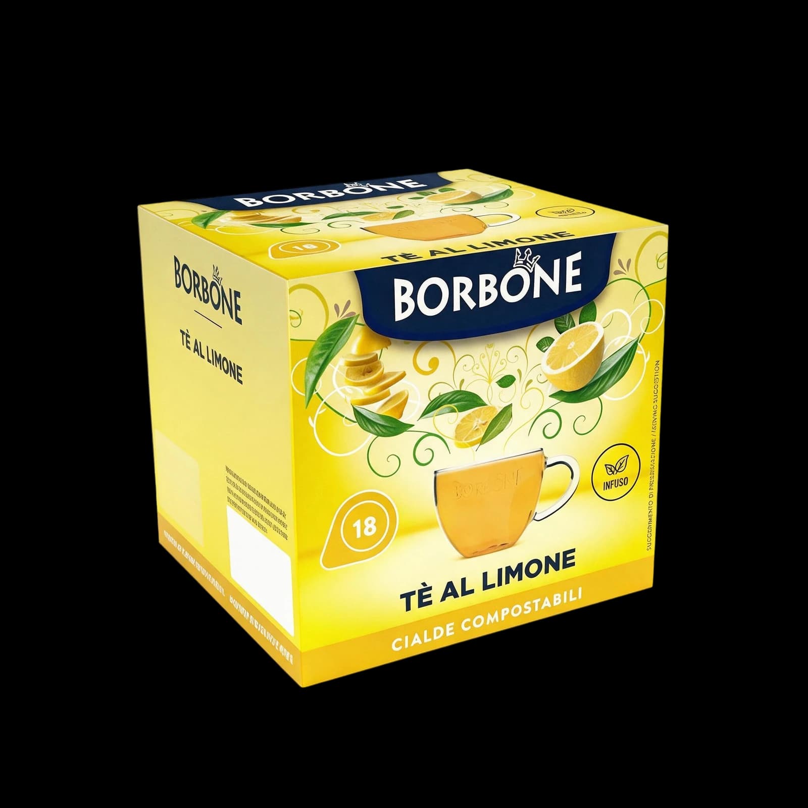 Borbone Thè al Limone Cialde | ESE 44mm, immagine 1