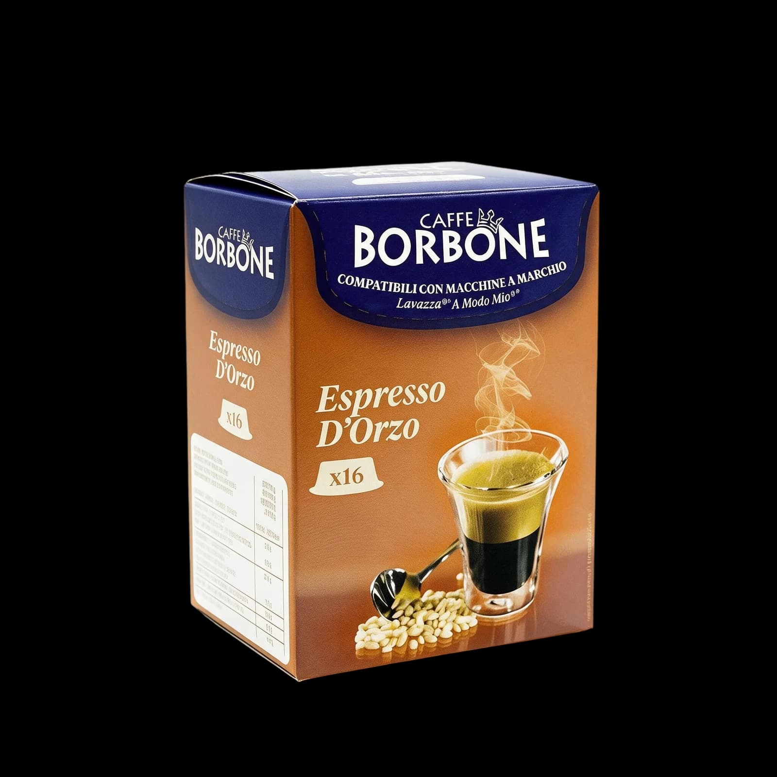 Borbone Espresso d'Orzo Capsule | A Modo Mio, immagine 1