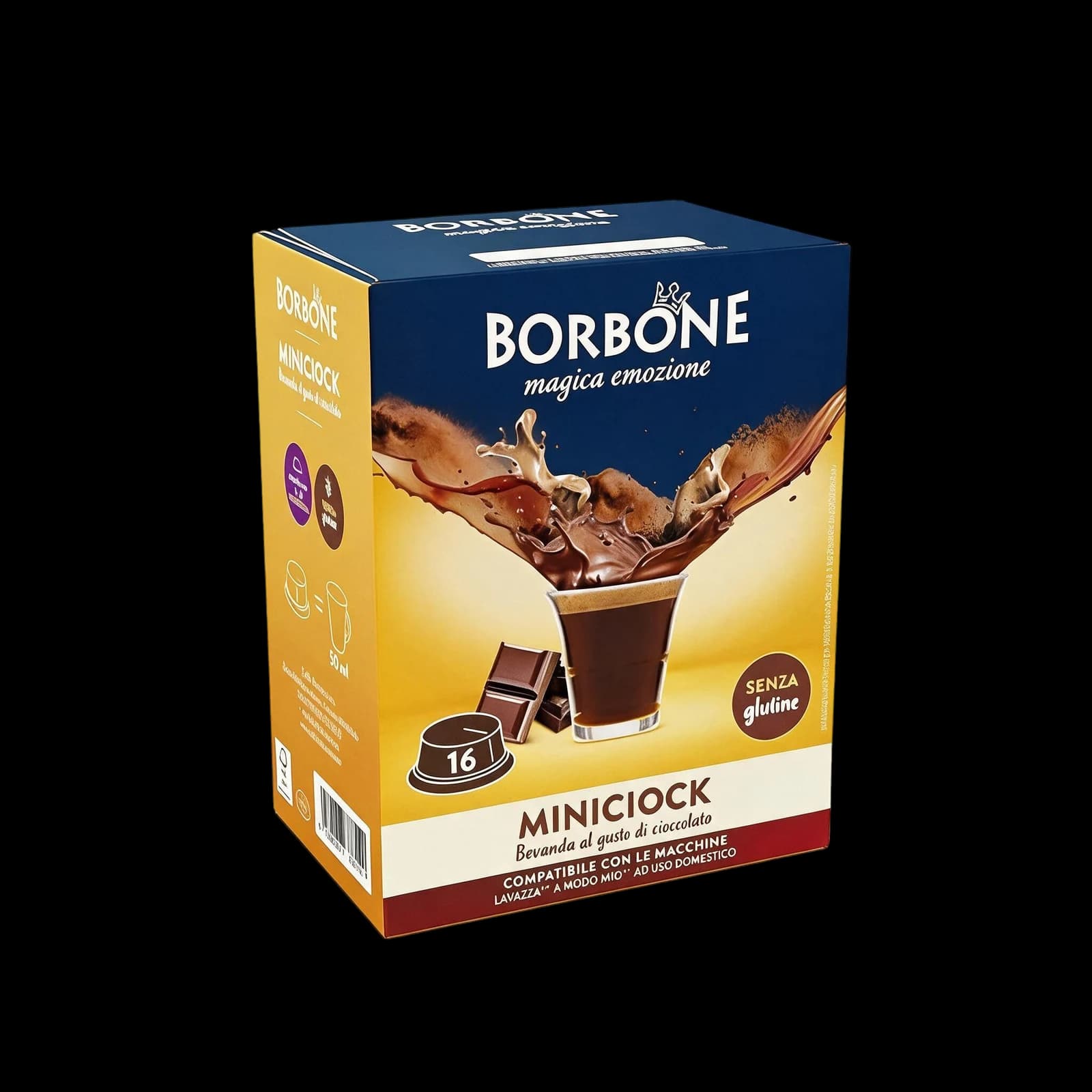 Borbone Miniciok Cioccolata Capsule | A Modo Mio, immagine 1