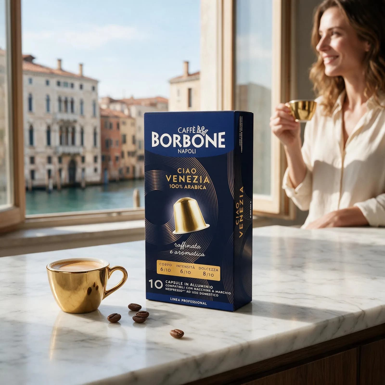 Borbone Ciao Venezia Capsule Alluminio | Nespresso, immagine 3