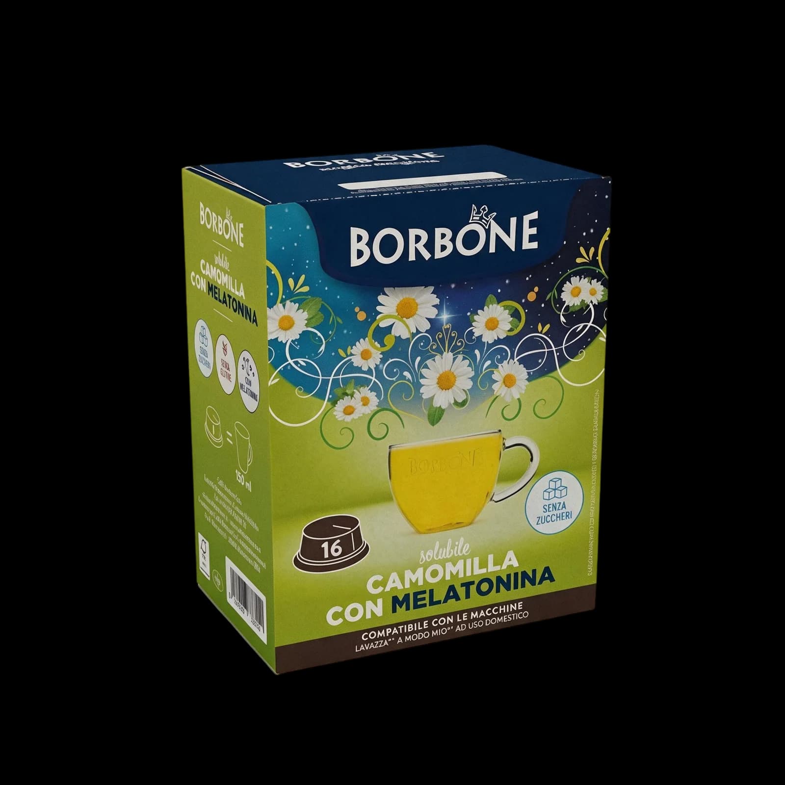 Borbone Camomilla e Melatonina Capsule | A Modo Mio, immagine 2
