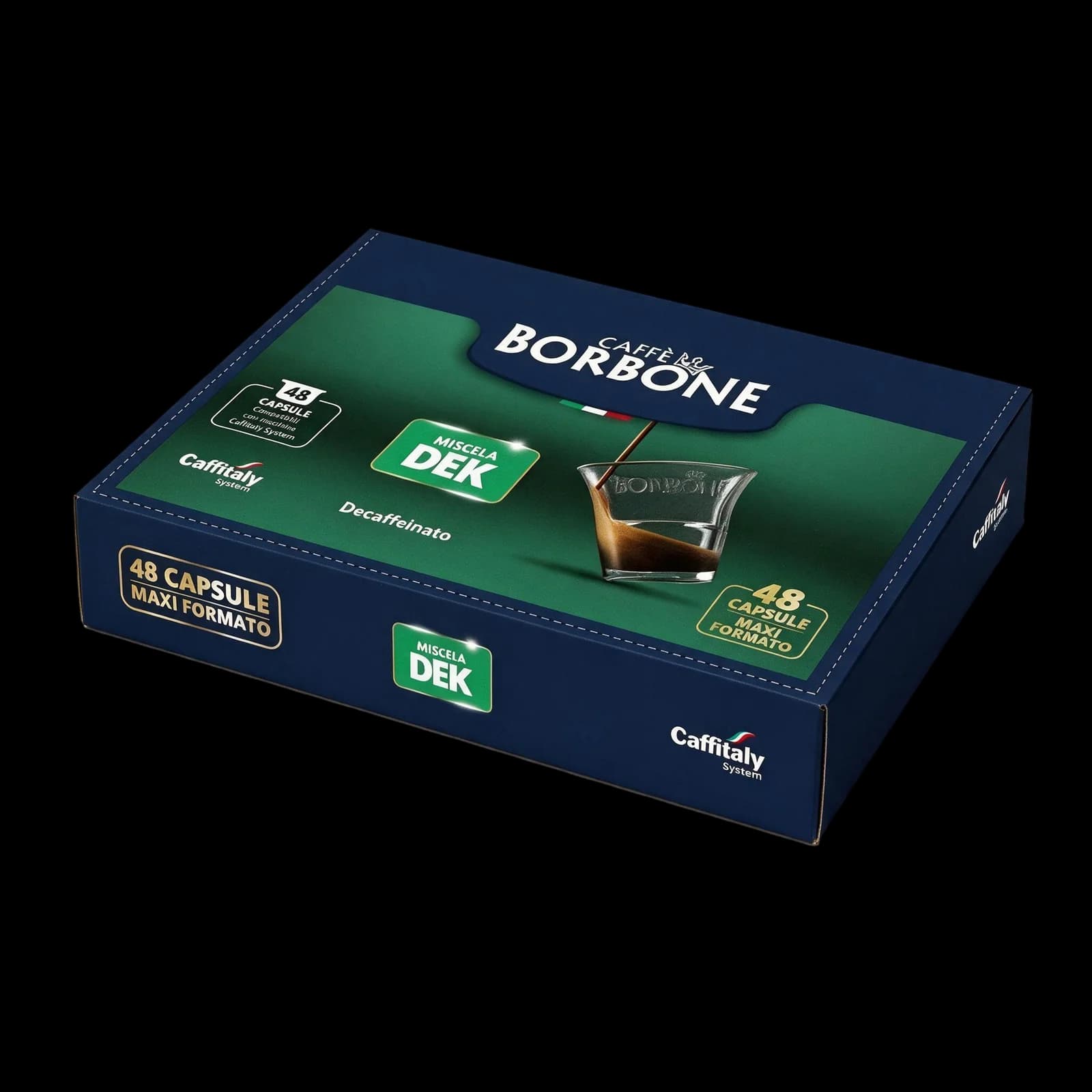 Borbone Dek 48 Capsule | Caffitaly