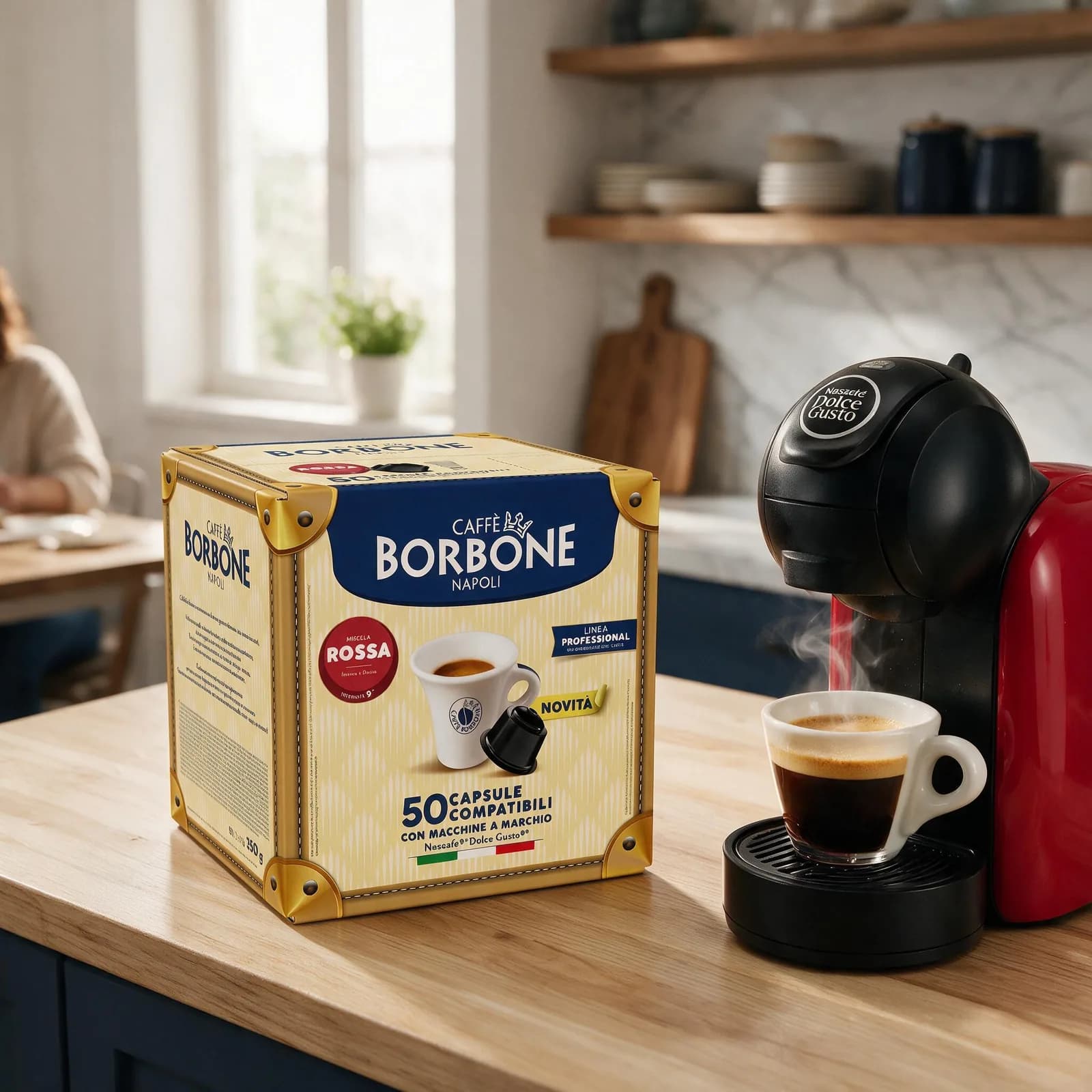 Borbone Delicato 50 Capsules | Dolce Gusto, image 3