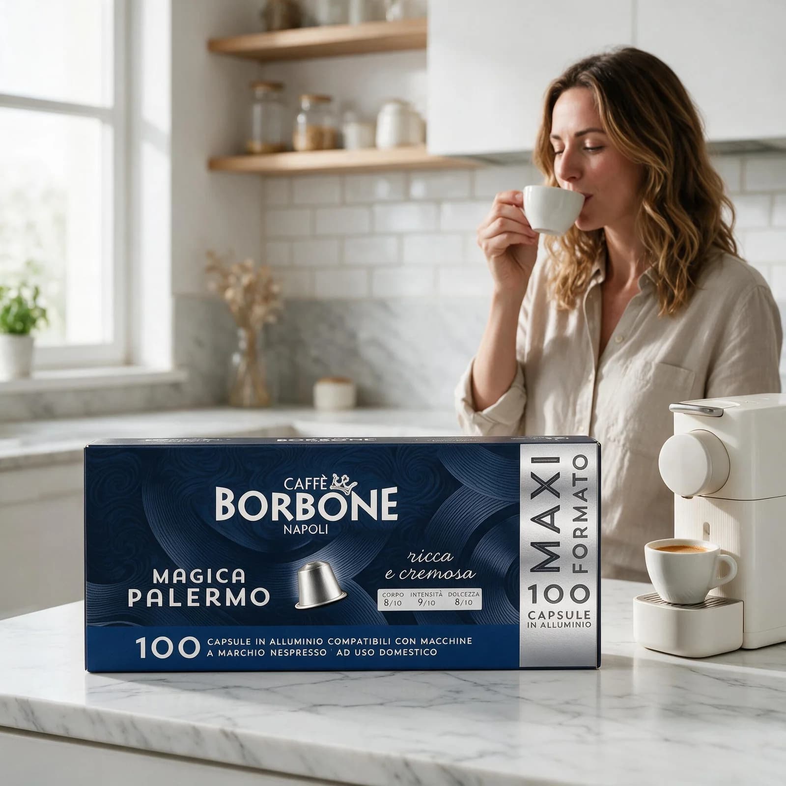 Borbone Magica Palermo 100 Capsules | Nespresso, image 3