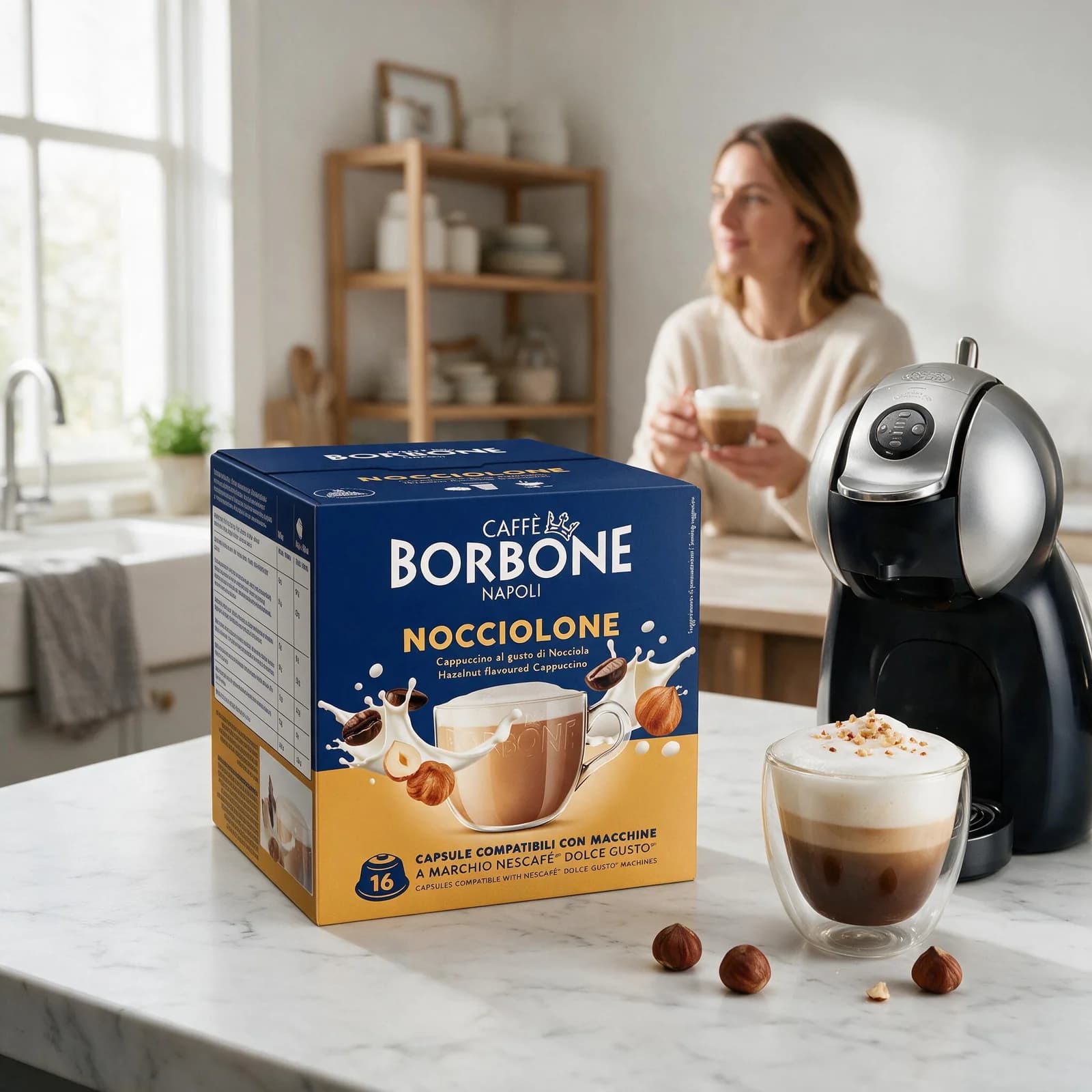 Borbone Nocciolone Capsule | Dolce Gusto, immagine 3