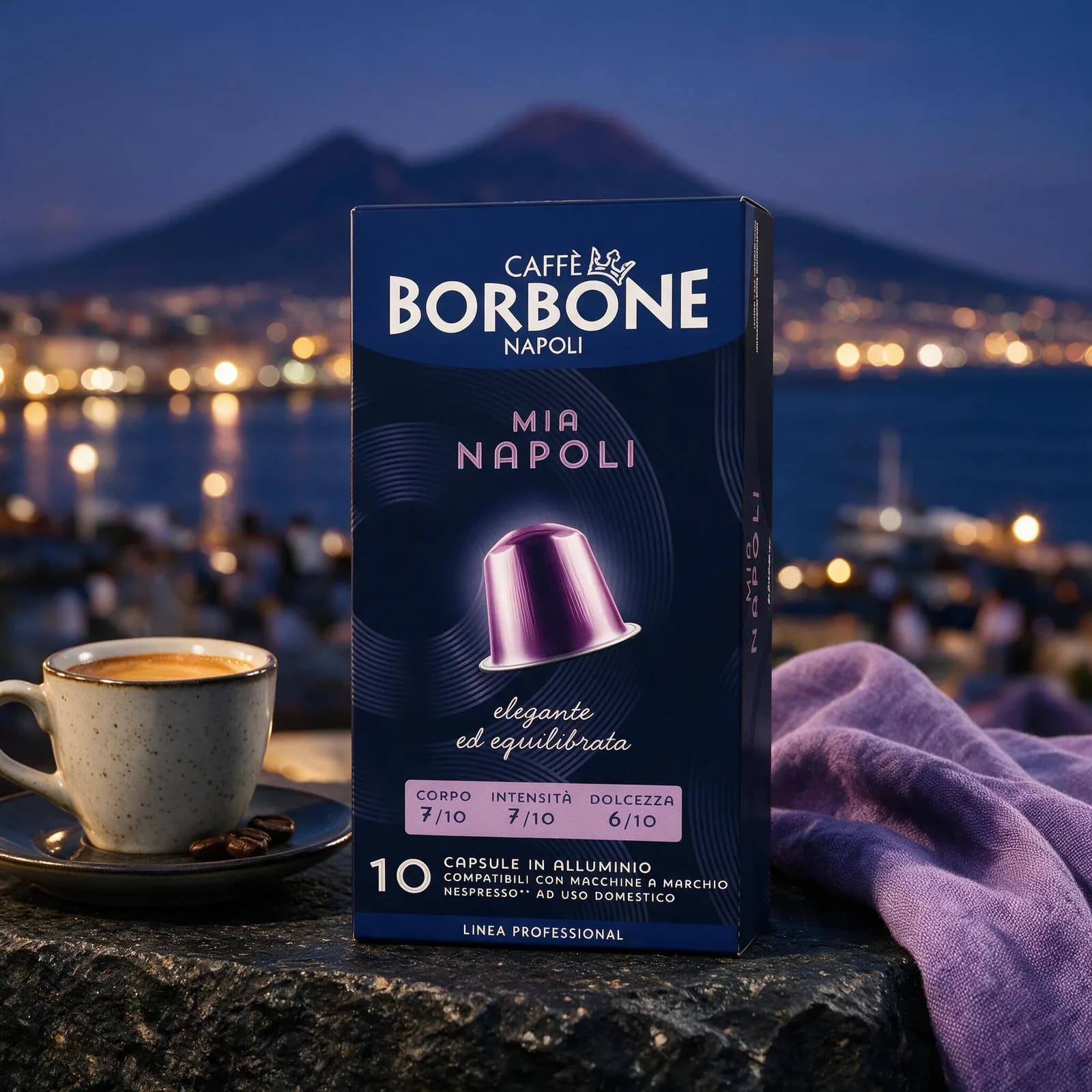 Borbone Mia Napoli Alluminio Capsule | Nespresso, immagine 2