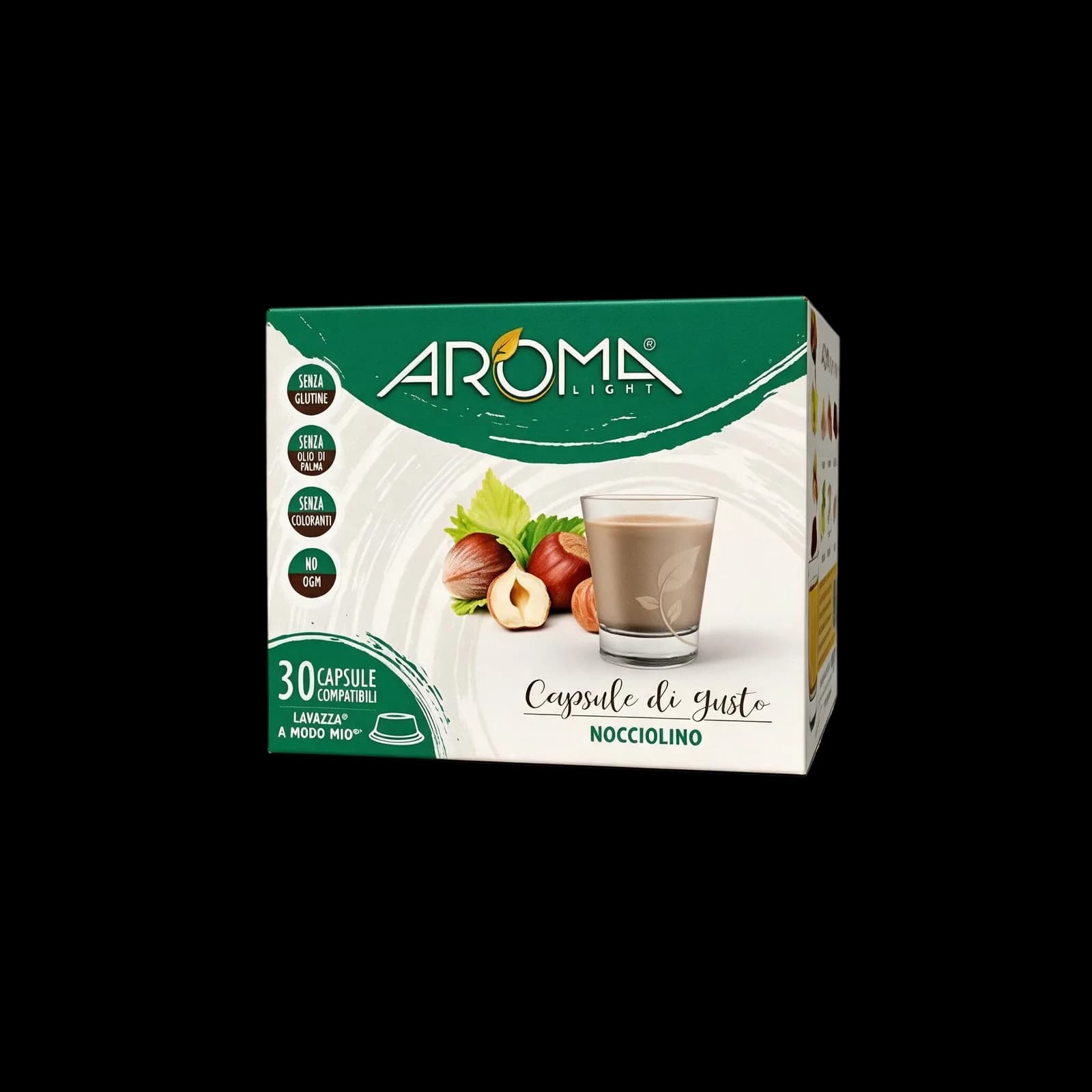 Aroma Light Nocciolino Kapseln | A Modo Mio, immagine 1