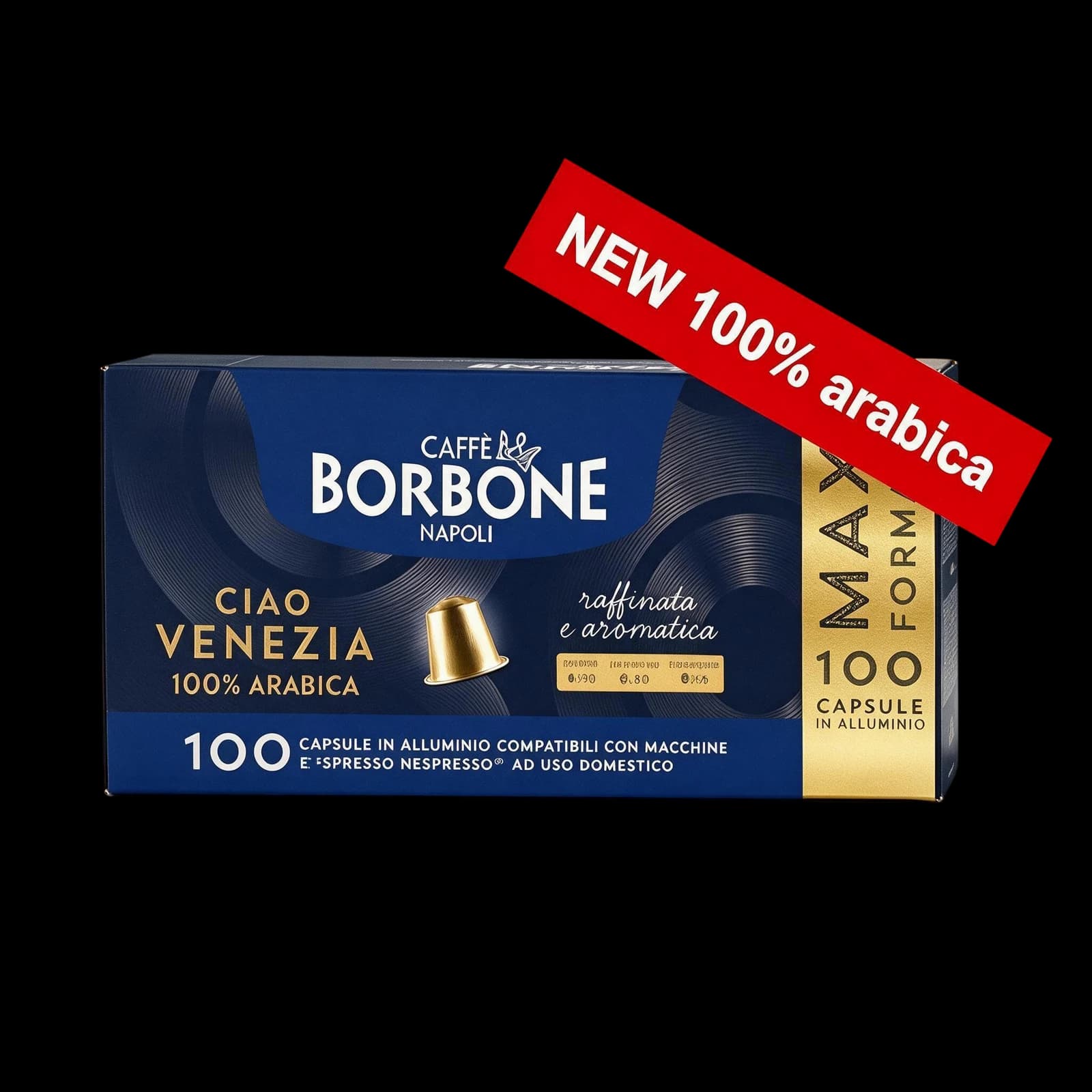 Borbone Ciao Venezia 100 Capsules | Nespresso