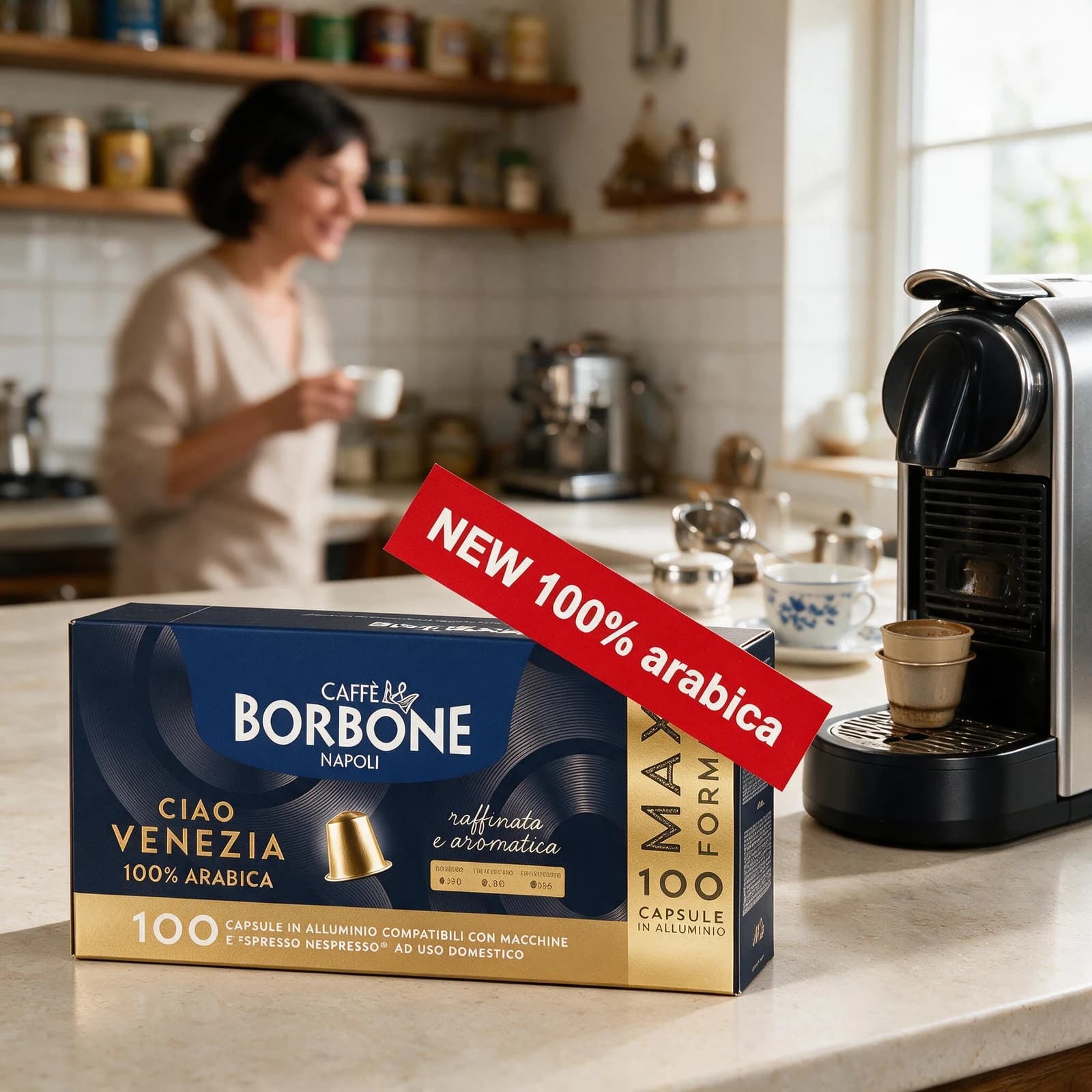 Borbone Ciao Venezia 100 Capsules | Nespresso, image 2