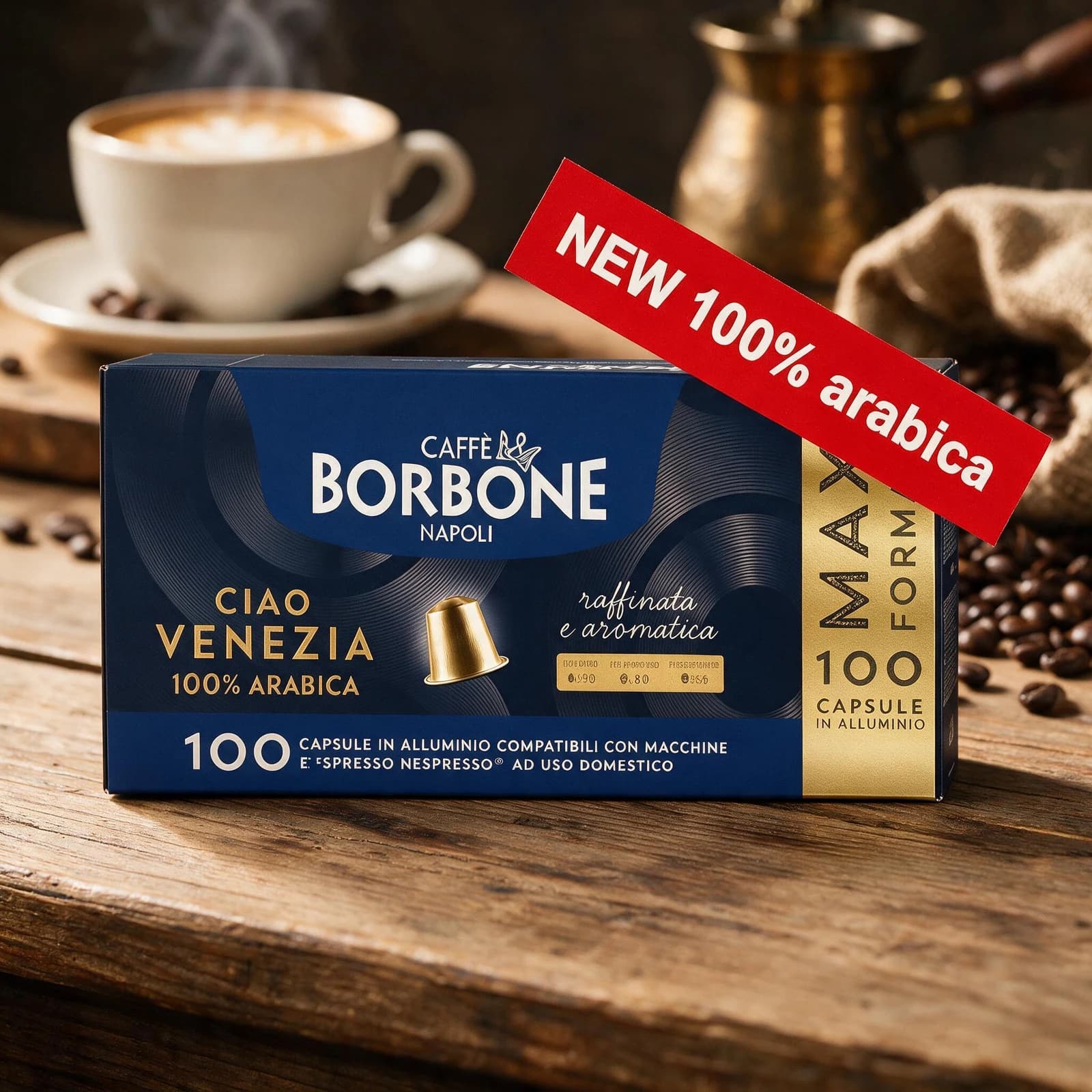 Borbone Ciao Venezia 100 Capsules | Nespresso, image 3