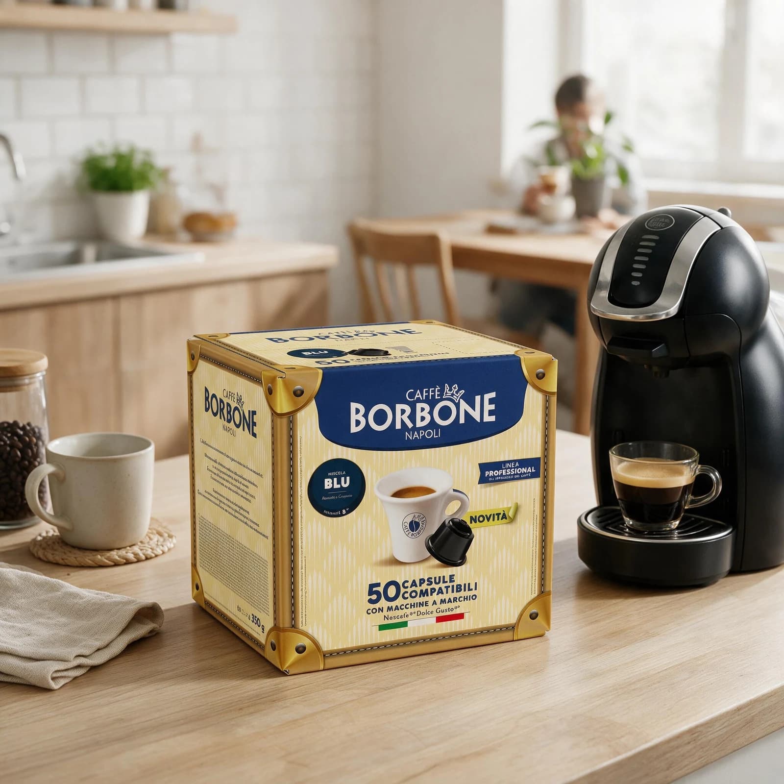 Borbone Blu 50 Cápsulas | Dolce Gusto, imagen 2