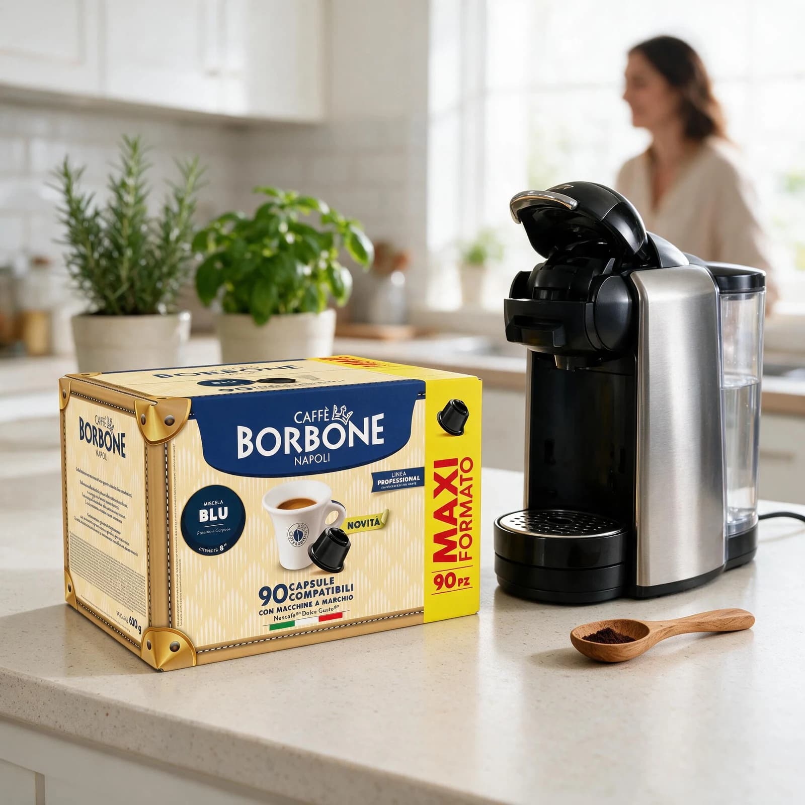 Borbone Blu 90 Cápsulas | Dolce Gusto, imagem 2