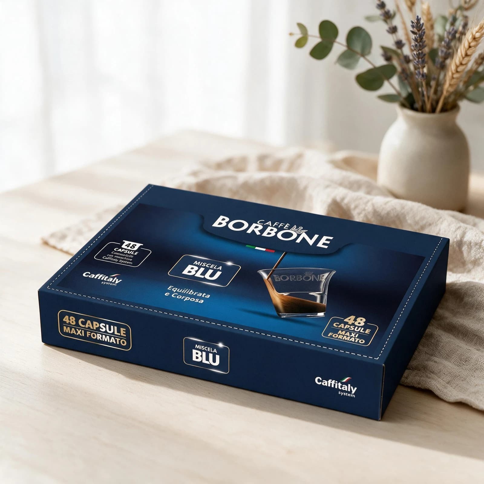 Borbone Blu 48 Capsules | Caffitaly, image 3