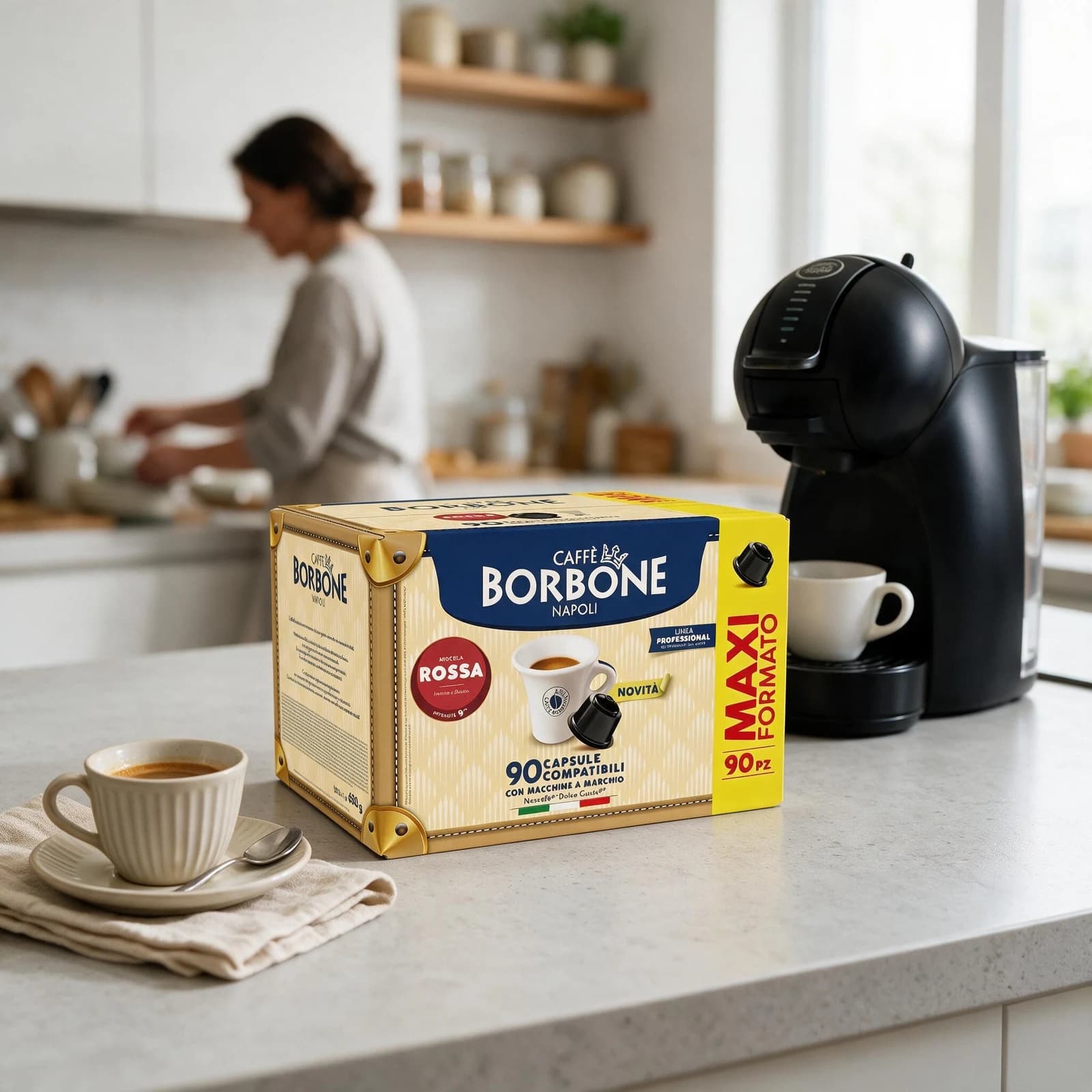 Borbone Delicato 90 Capsules | Dolce Gusto, image 2