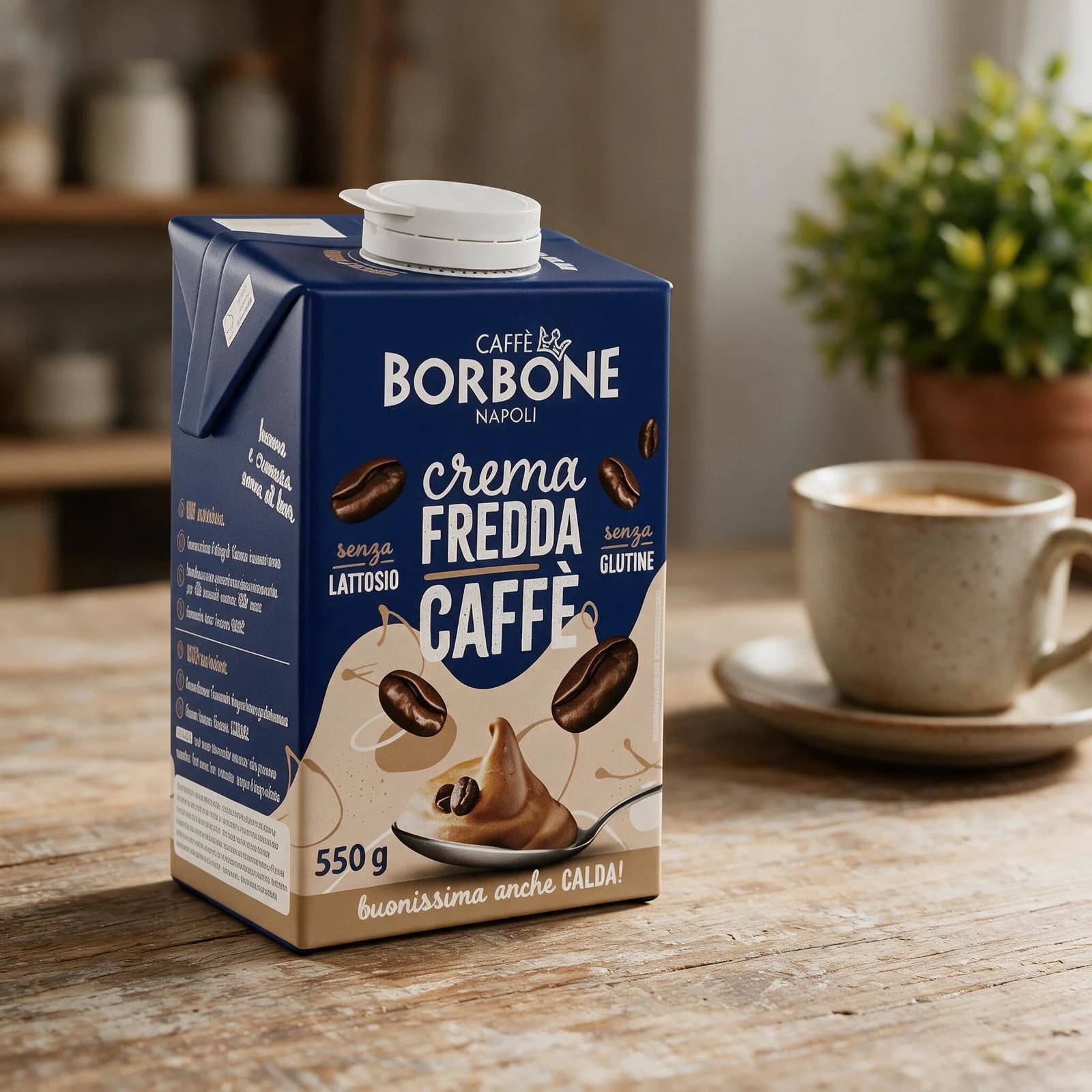 Borbone Crema Caffè 550 g | Brick, imagem 3