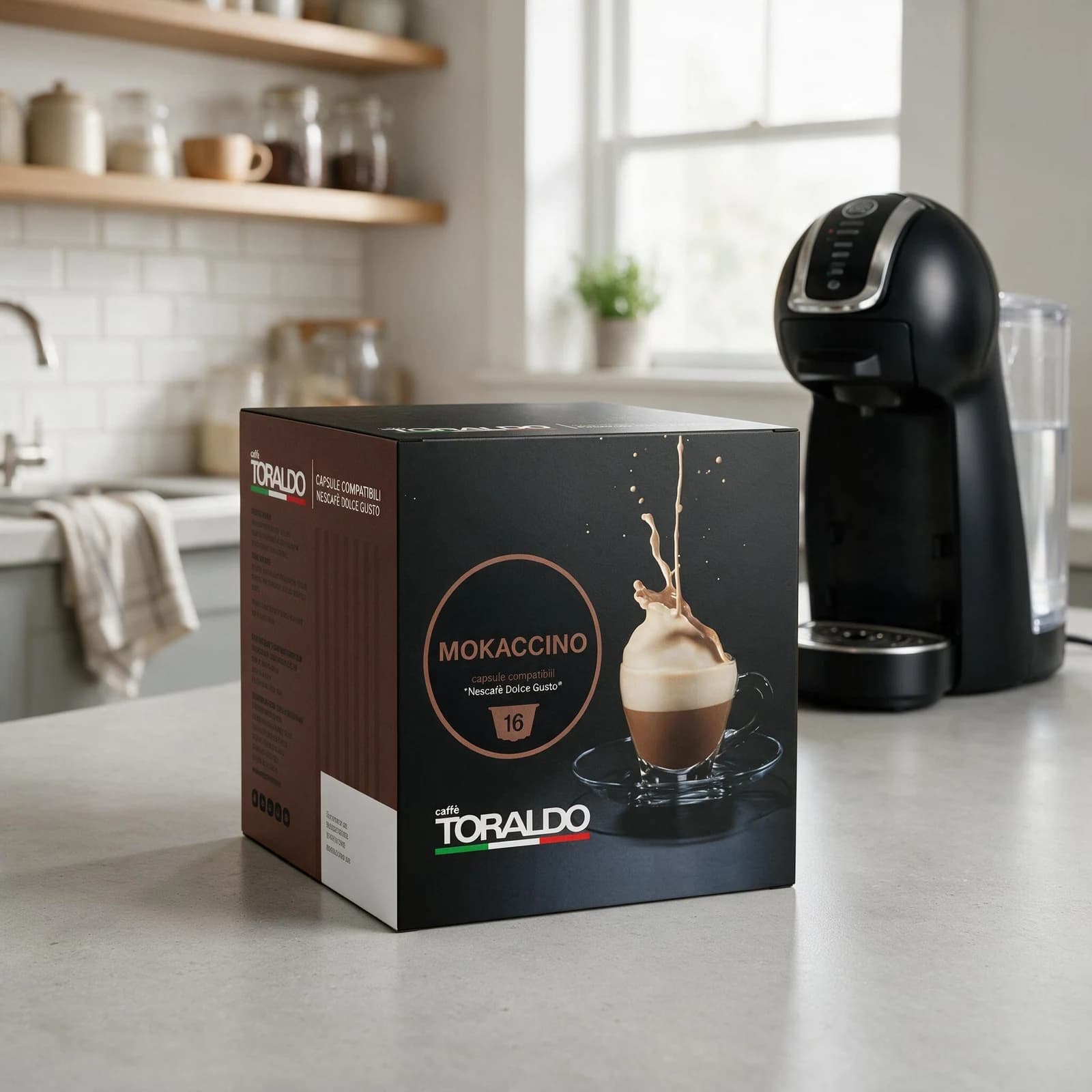 Toraldo Mokaccino 16 Capsules | Dolce Gusto, image 2