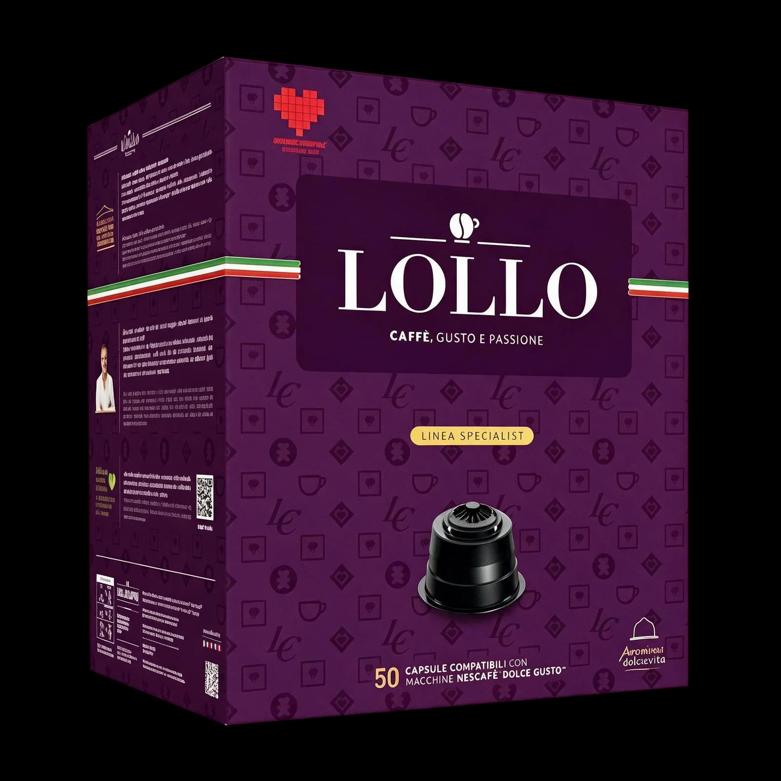 Lollo Argento 50 Capsules | Dolce Gusto