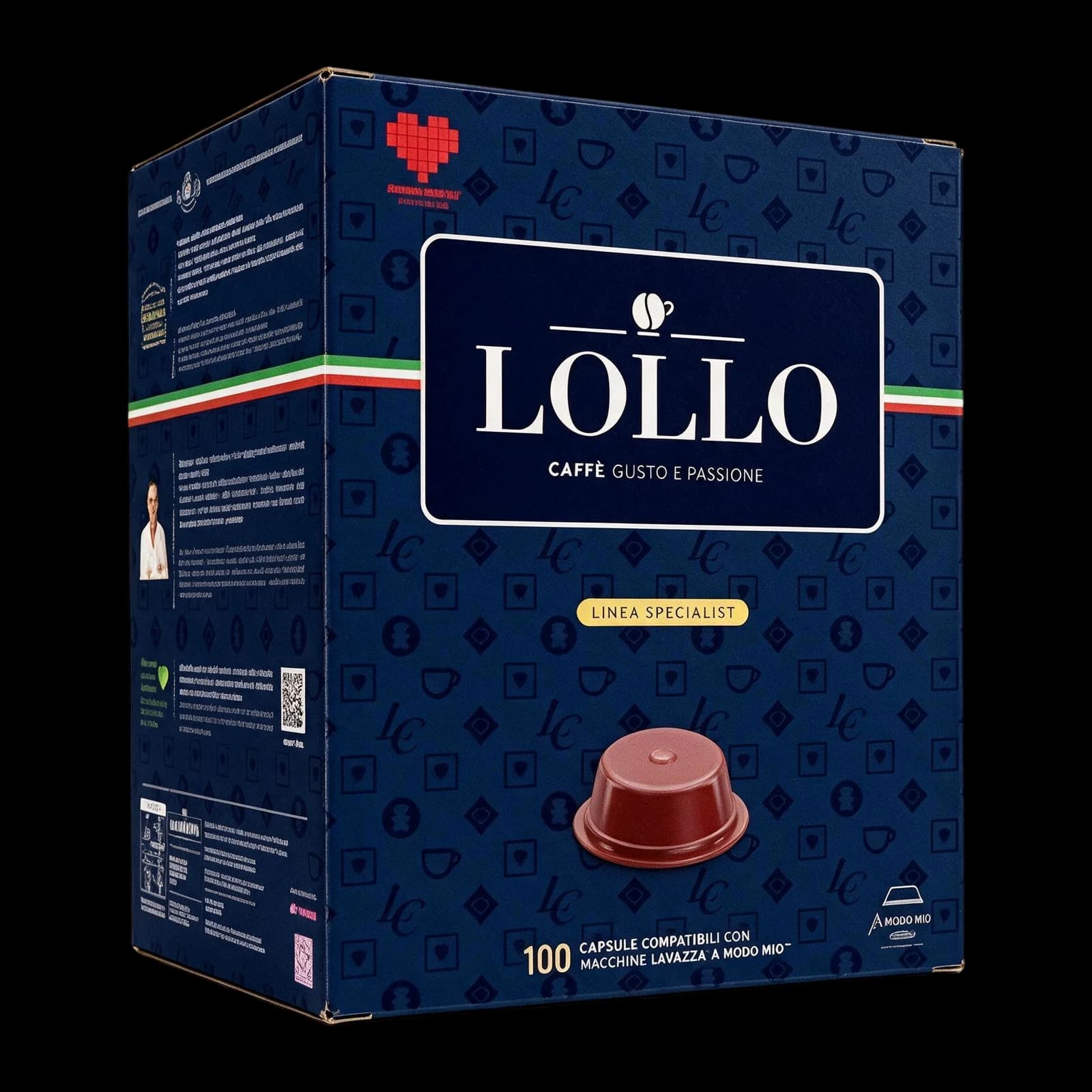 Lollo Argento 100 Capsules | A Modo Mio