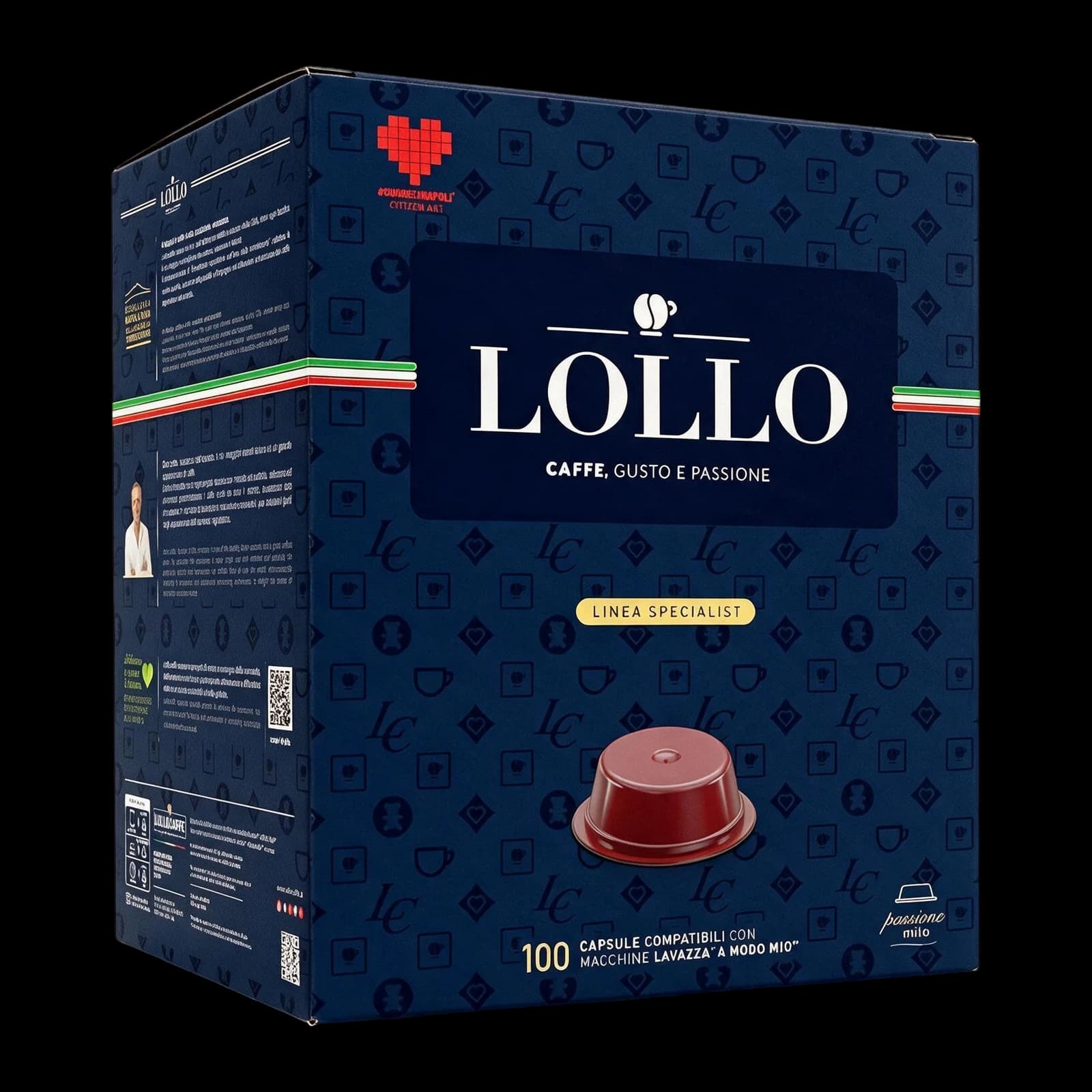 Lollo Classico 100 Capsules | A Modo Mio