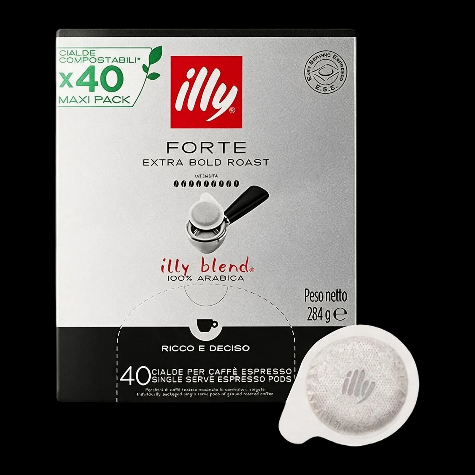 Illy Forte 40 Pods | ESE 44mm