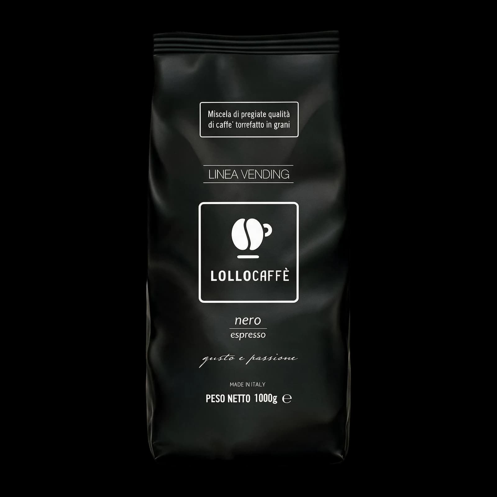 Lollo Nero Crema 1 kg Ground Coffee
