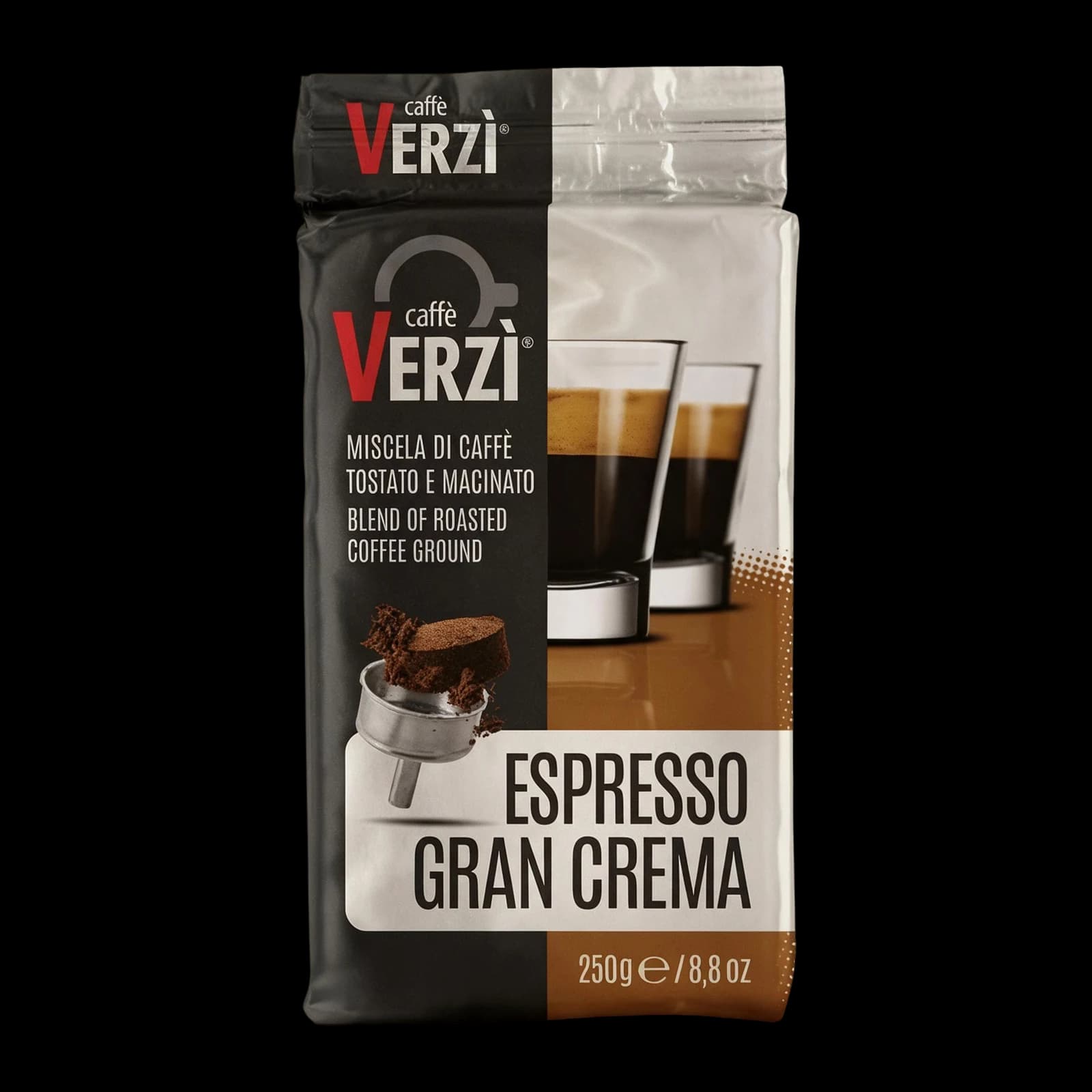 Verzì Espresso Gran Crema Ground Coffee