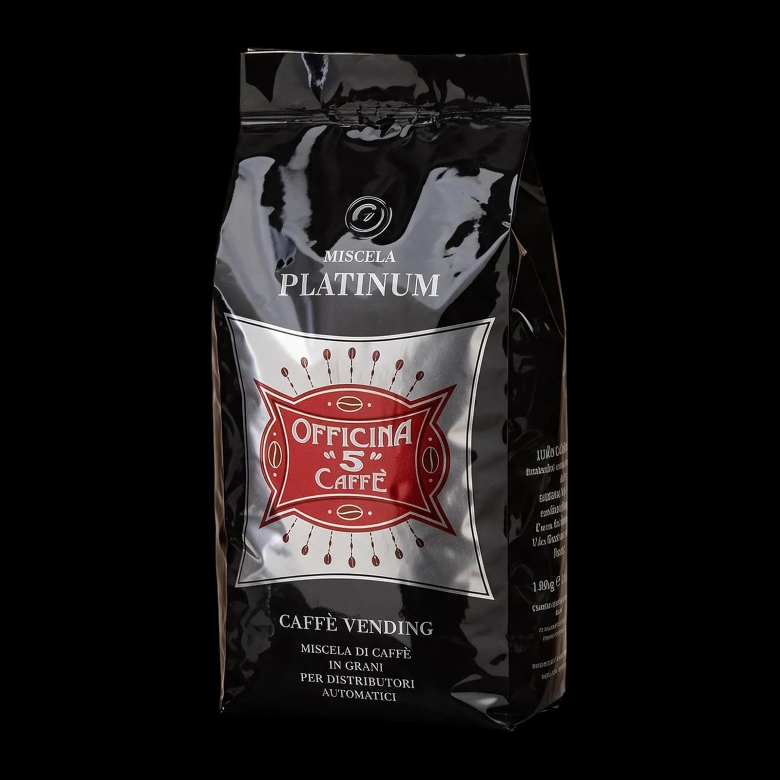 Officina 5 caffè Platinum 1 kg Ground coffee, image 1