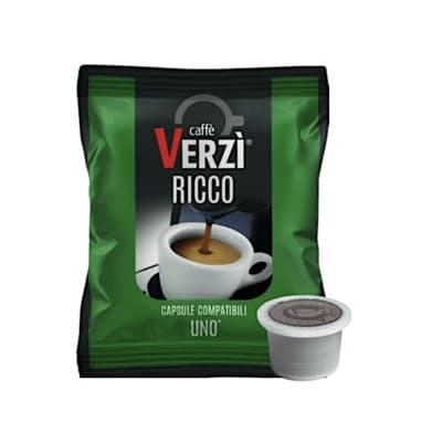 Verzì Aroma Ricco 50 Cápsulas | Uno System
