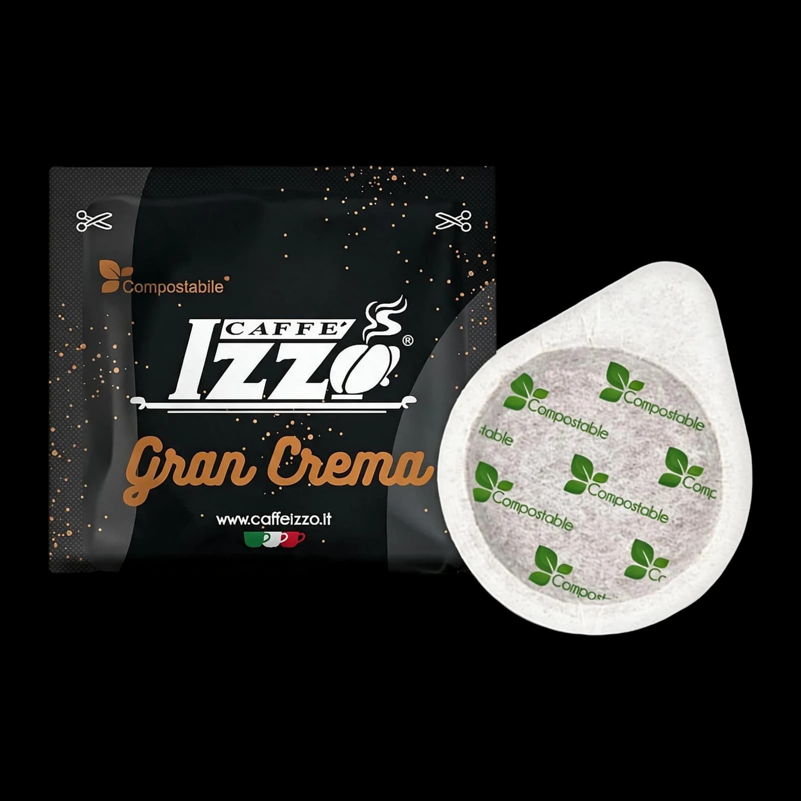 IZZO Caffe Crema 150 Pods | ESE 44 mm