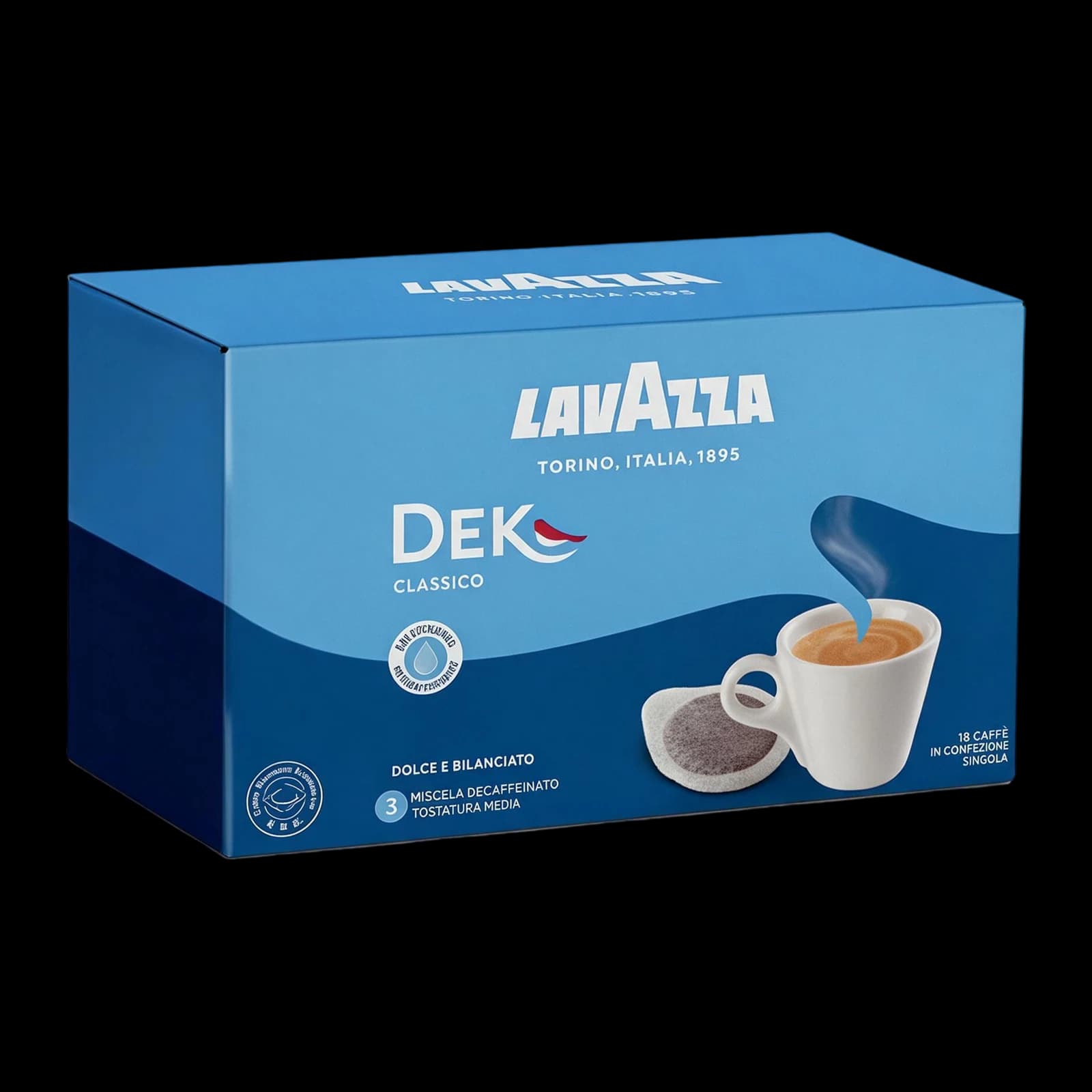 Lavazza Dek 18 Pads | ESE 44 mm, Bild 1