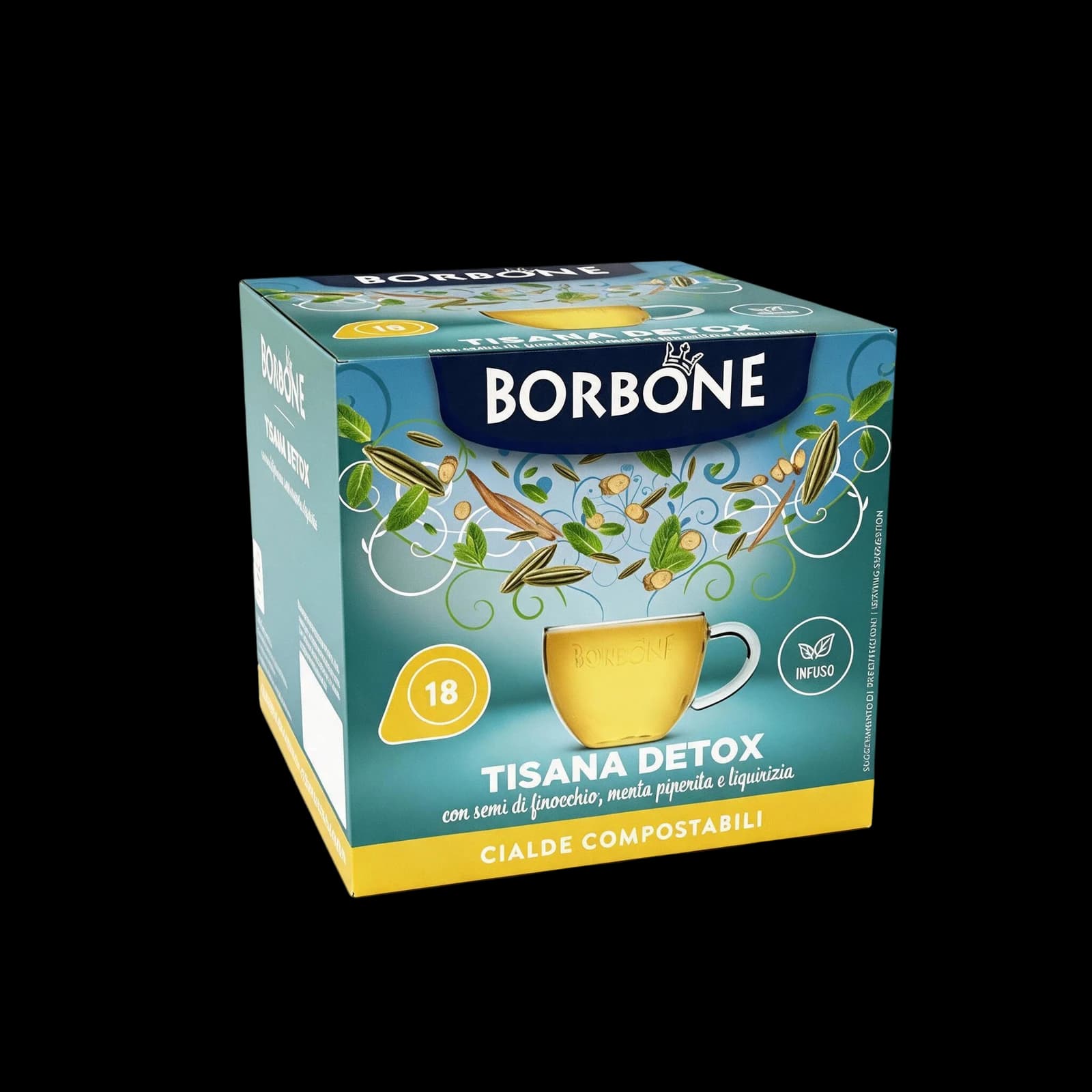Borbone Tisana Detox Cialde | ESE 44mm, immagine 1