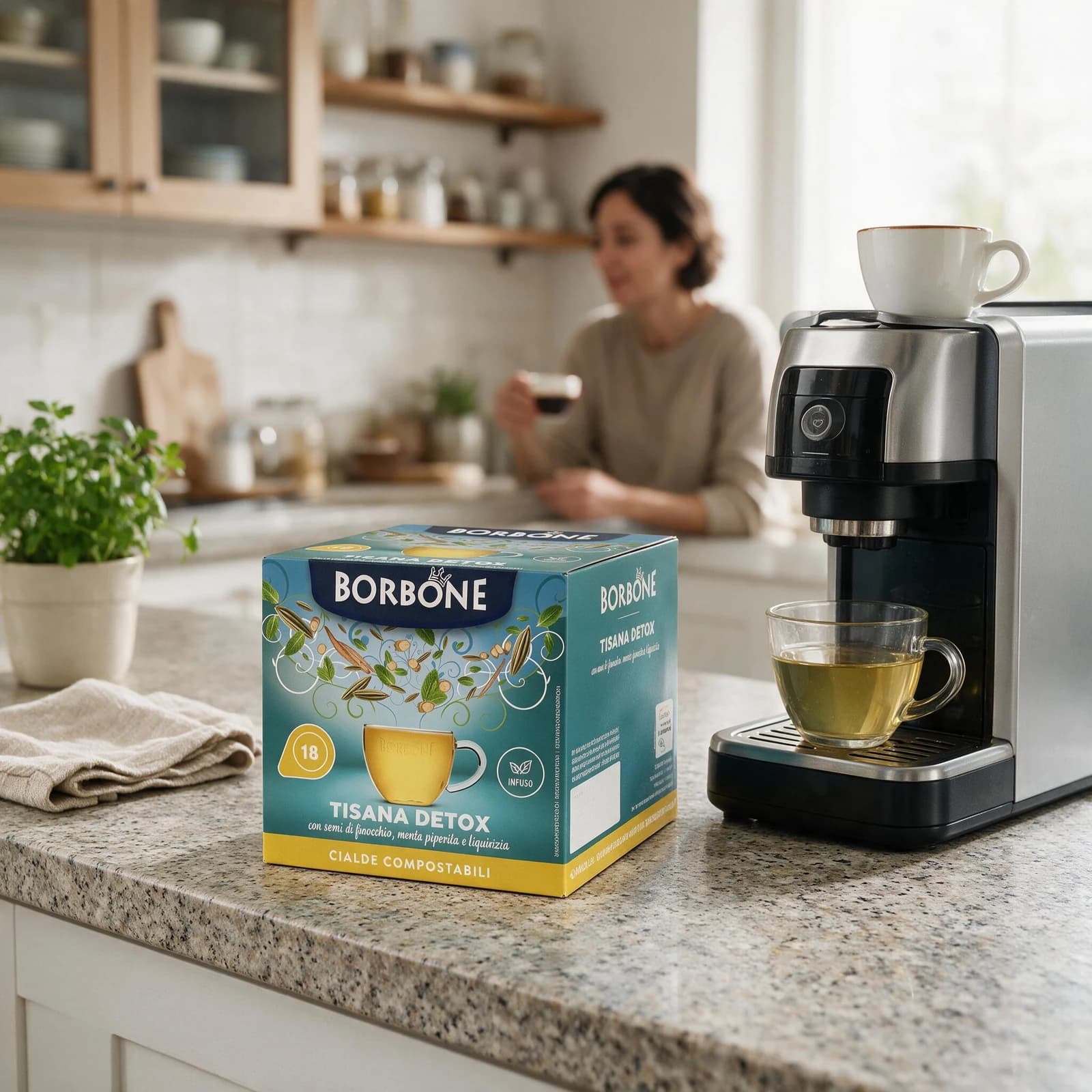 Borbone Tisana Detox Cialde | ESE 44mm, immagine 2