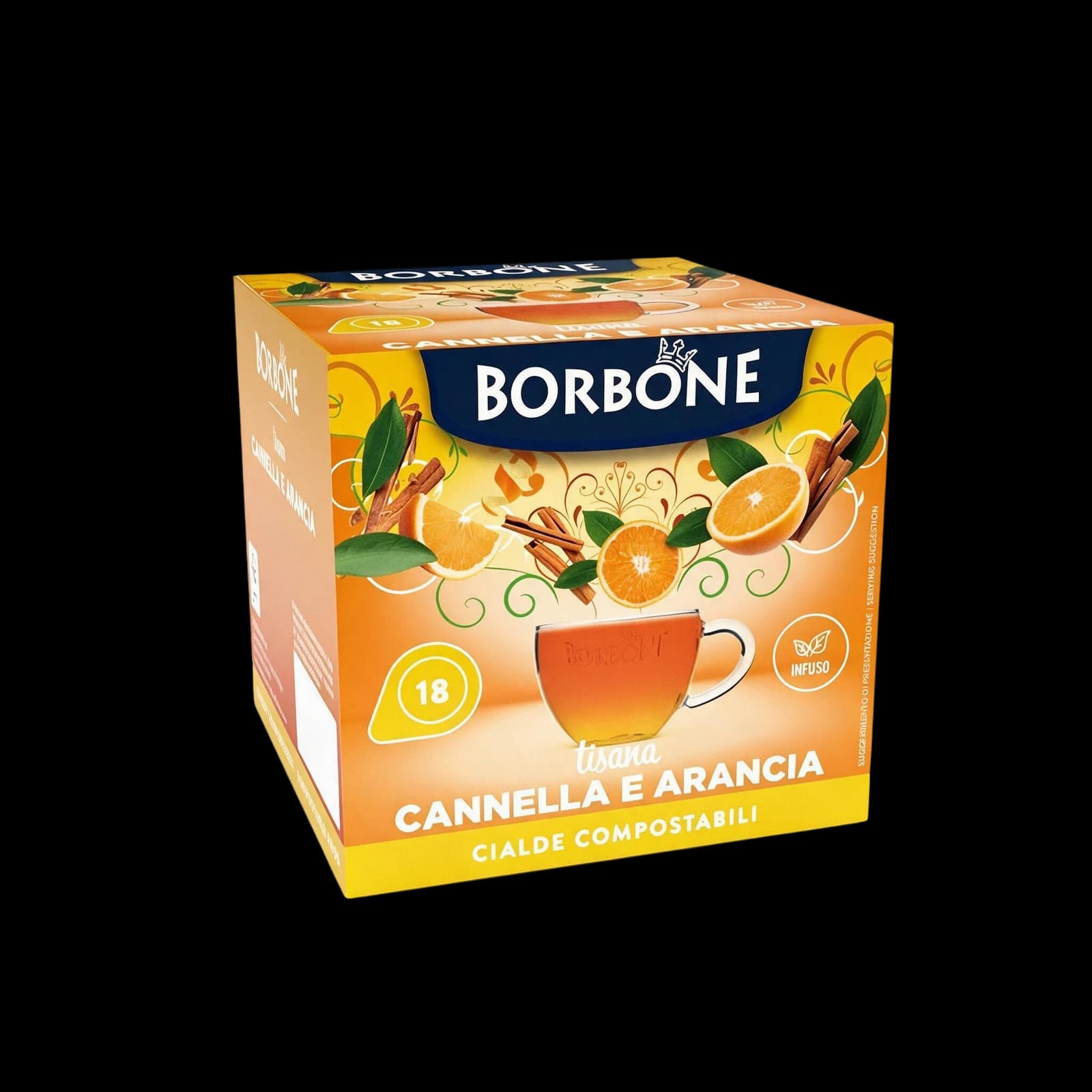 Borbone Tisana Cannella e Arancia Cialde | ESE 44mm, immagine 1