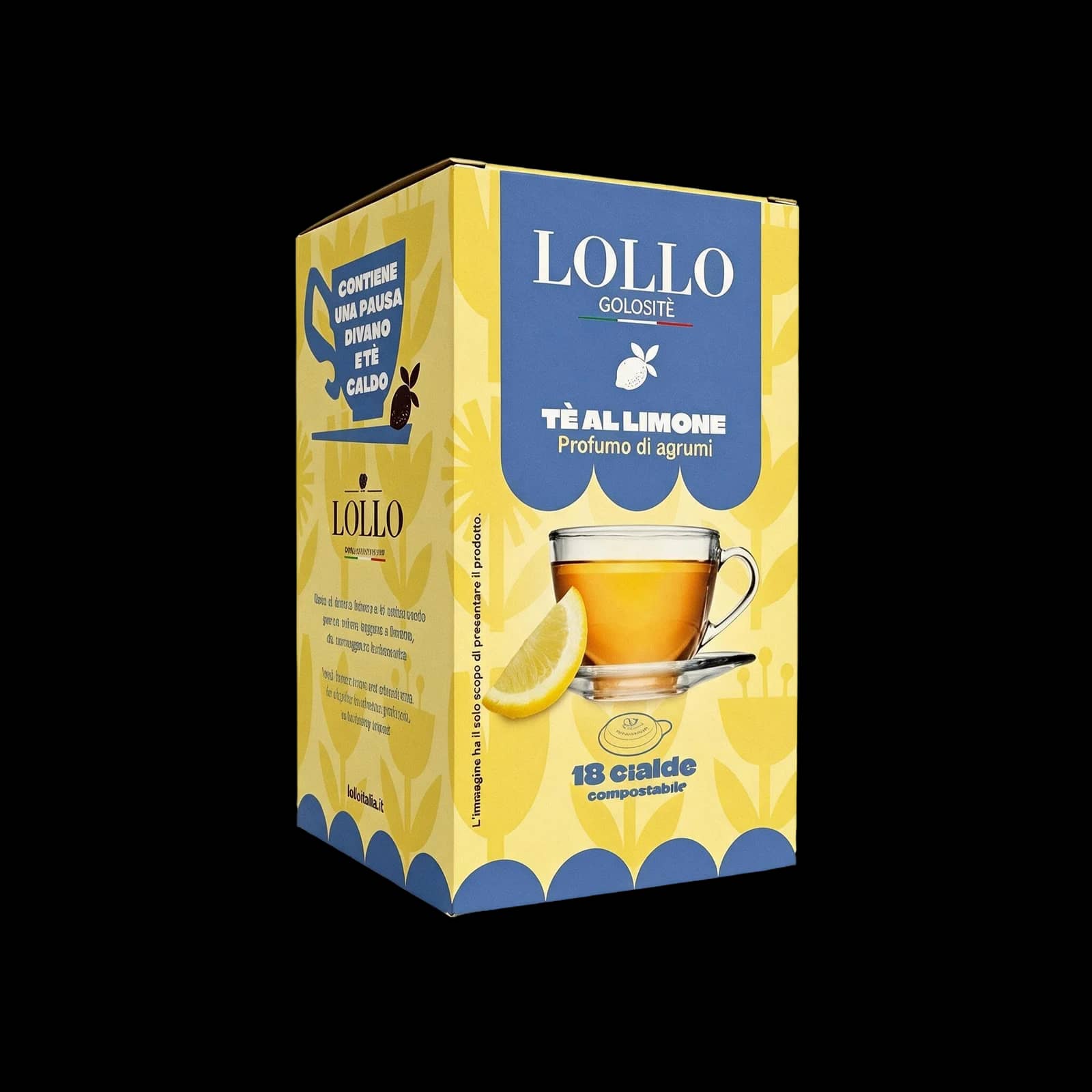 Lollo Infuso al Limone Cialde | ESE 44mm